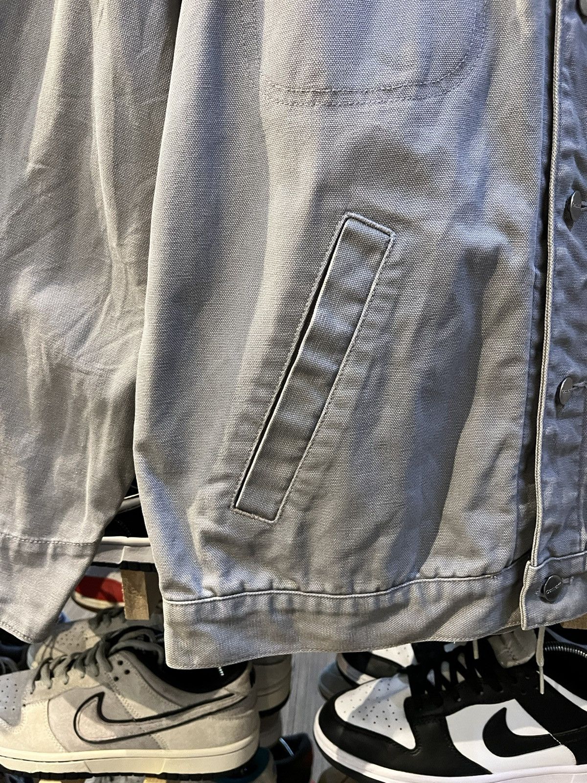 Carhartt × Carhartt Wip Carhartt grey Jacket Size US M / EU 48-50 / 2 - 4 Thumbnail