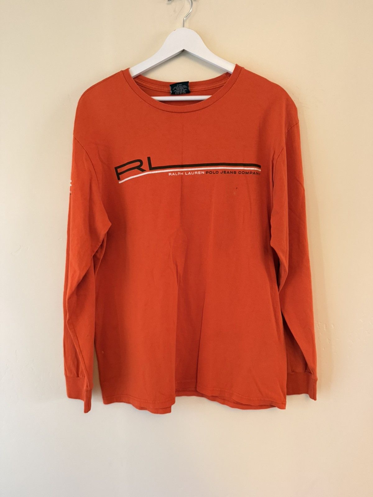 Polo Ralph Lauren Vintage Polo Ralph Lauren Long Sleeve Size US L / EU 52-54 / 3 - 1 Thumbnail