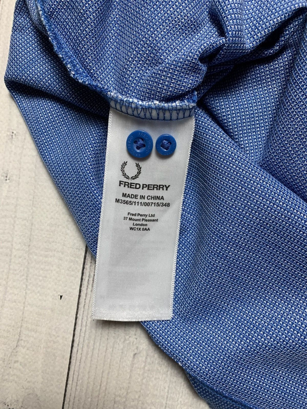 Fred Perry × Vintage Vintage Fred Perry polo size XL blue Size US XL / EU 56 / 4 - 4 Thumbnail