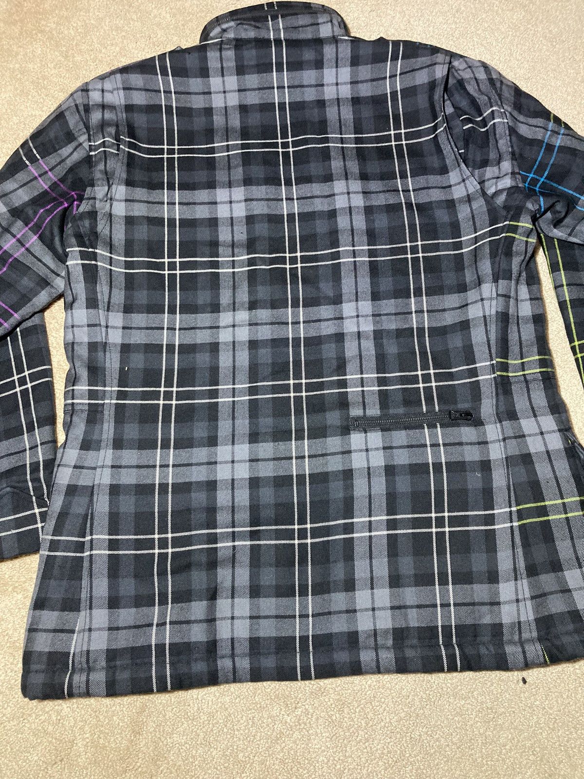 Bape × Neighborhood 2004 Bape Neighborhood Fleece Lined Plaid Jacket OG Vintage Size US M / EU 48-50 / 2 - 7 Thumbnail