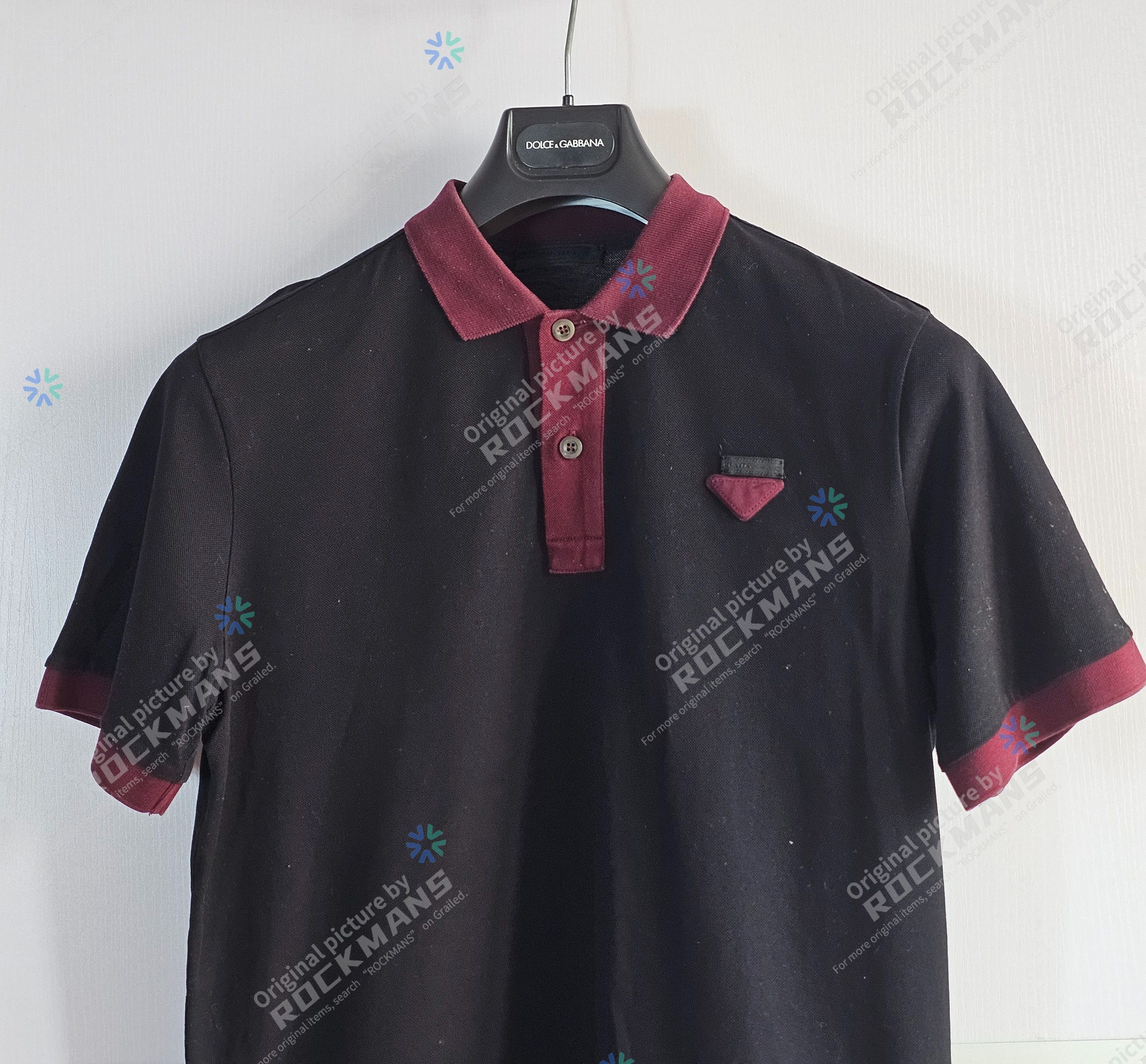 Prada Prada Logo Patch Polo Shirt Size S like M Size US S / EU 44-46 / 1 - 2 Thumbnail