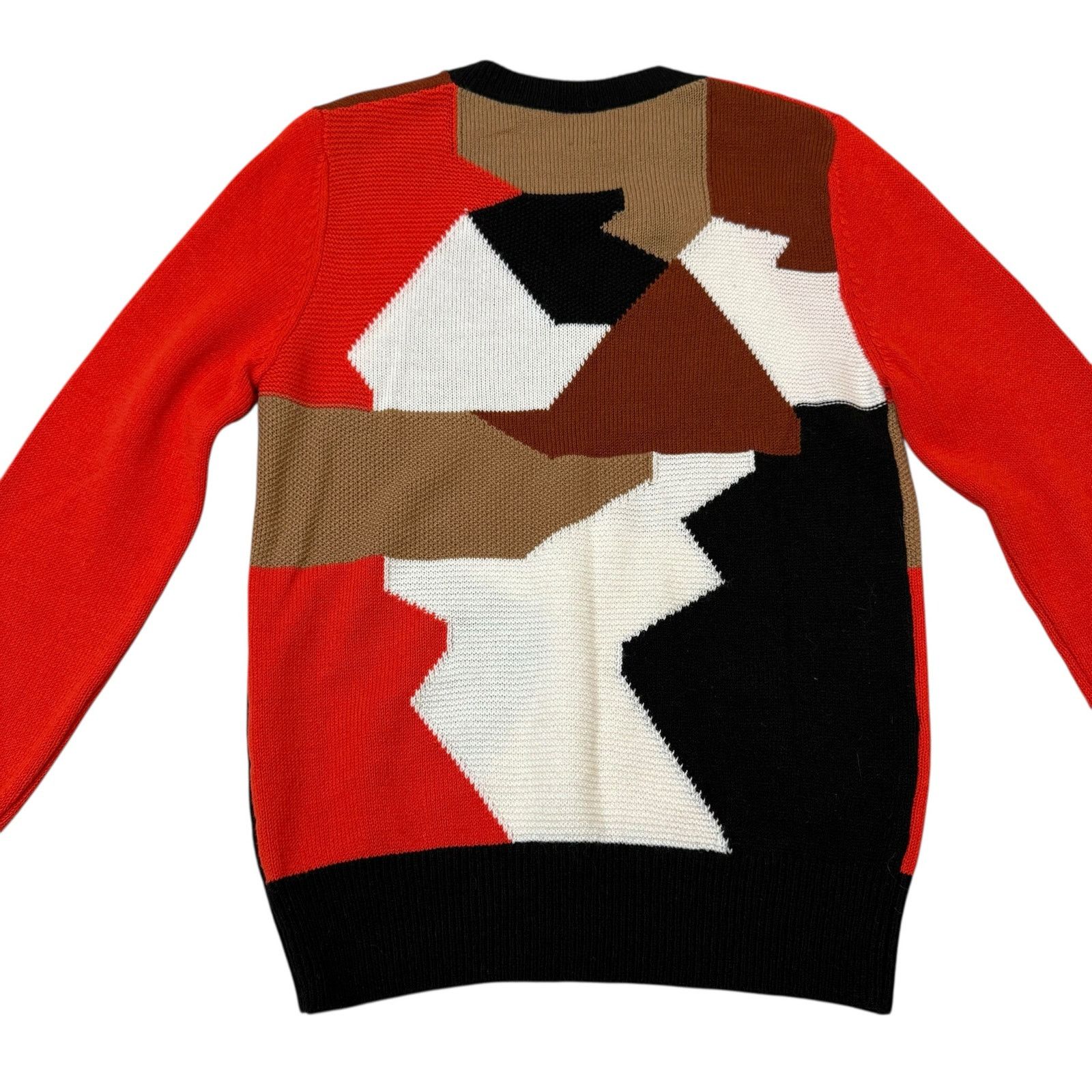 Other NWOT Stefanel Sweater V-Neck Wool Blend Multicolor Small Size S / US 4 / IT 40 - 10 Thumbnail
