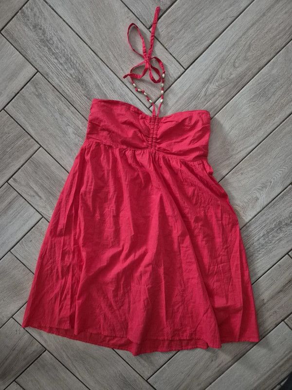 Vintage Vintage mini dress halterneck Size M / US 6-8 / IT 42-44 - 5 Thumbnail