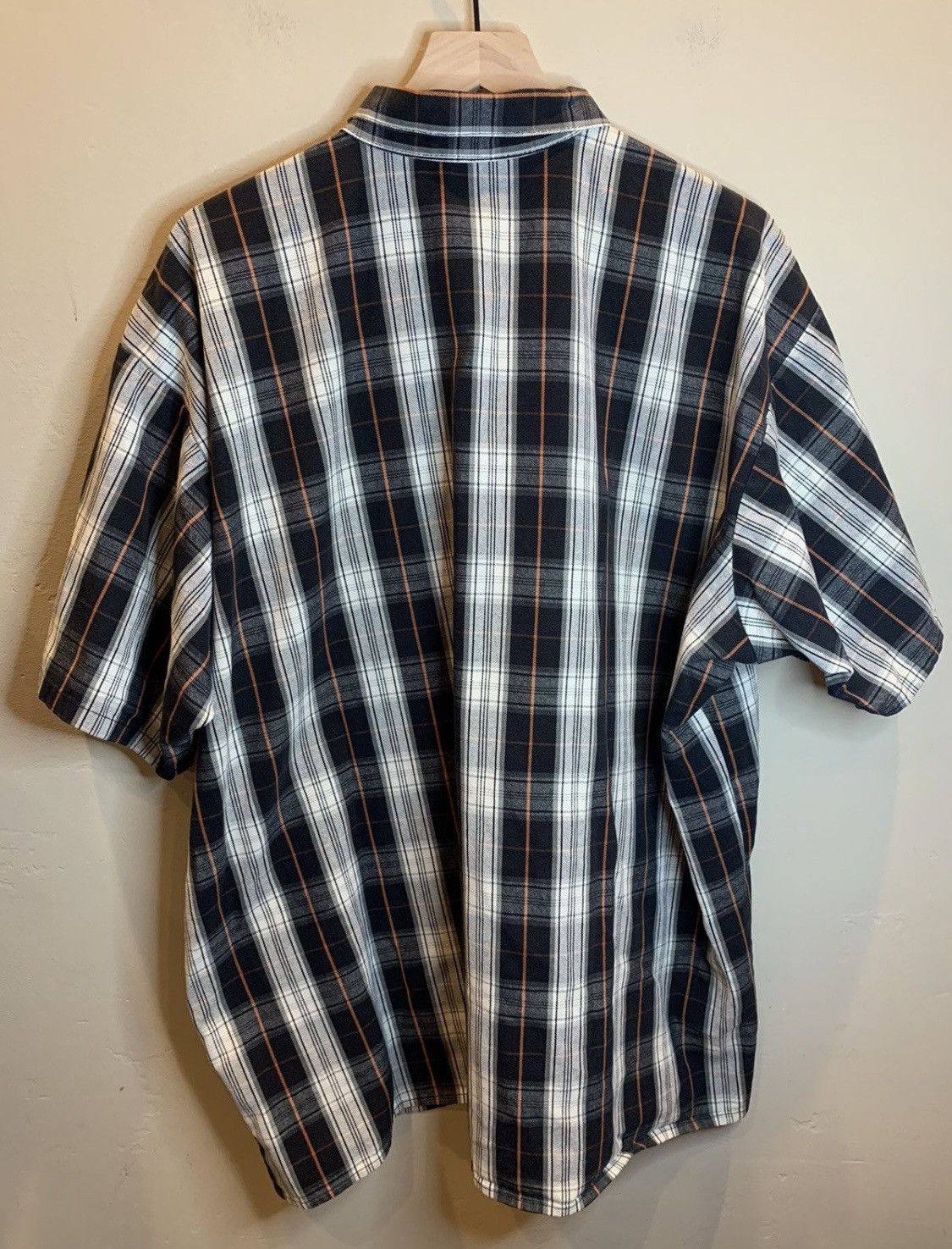 Ben Davis *RARE* Vintage Ben Davis Seersucker USA Made Zip Plaid Shirt Size US XXL / EU 58 / 5 - 2 Thumbnail