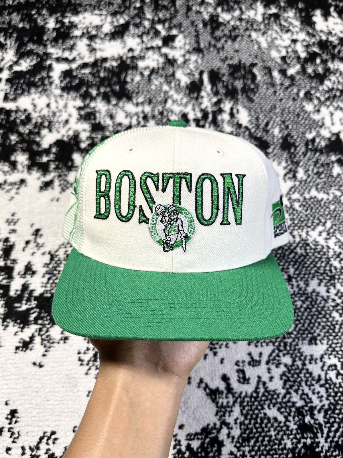 Sports Specialties Vintage NBA Boston Celtics Laser Sports Specialties Hat Size ONE SIZE - 1 Thumbnail