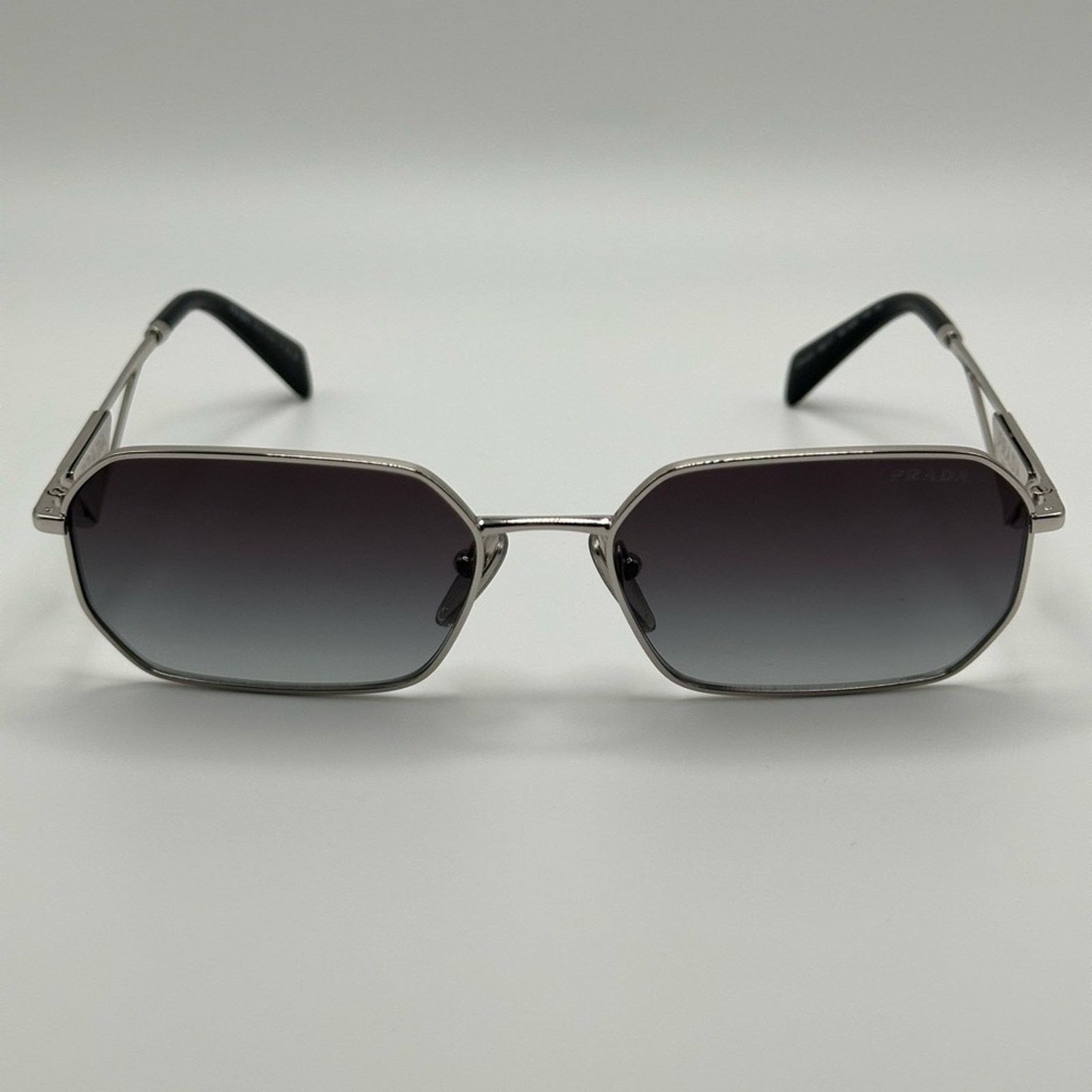 Prada PRADA Sunglasses PR A51S 1BC90A Silver/Grey Gradient Unisex Size ONE SIZE - 2 Thumbnail
