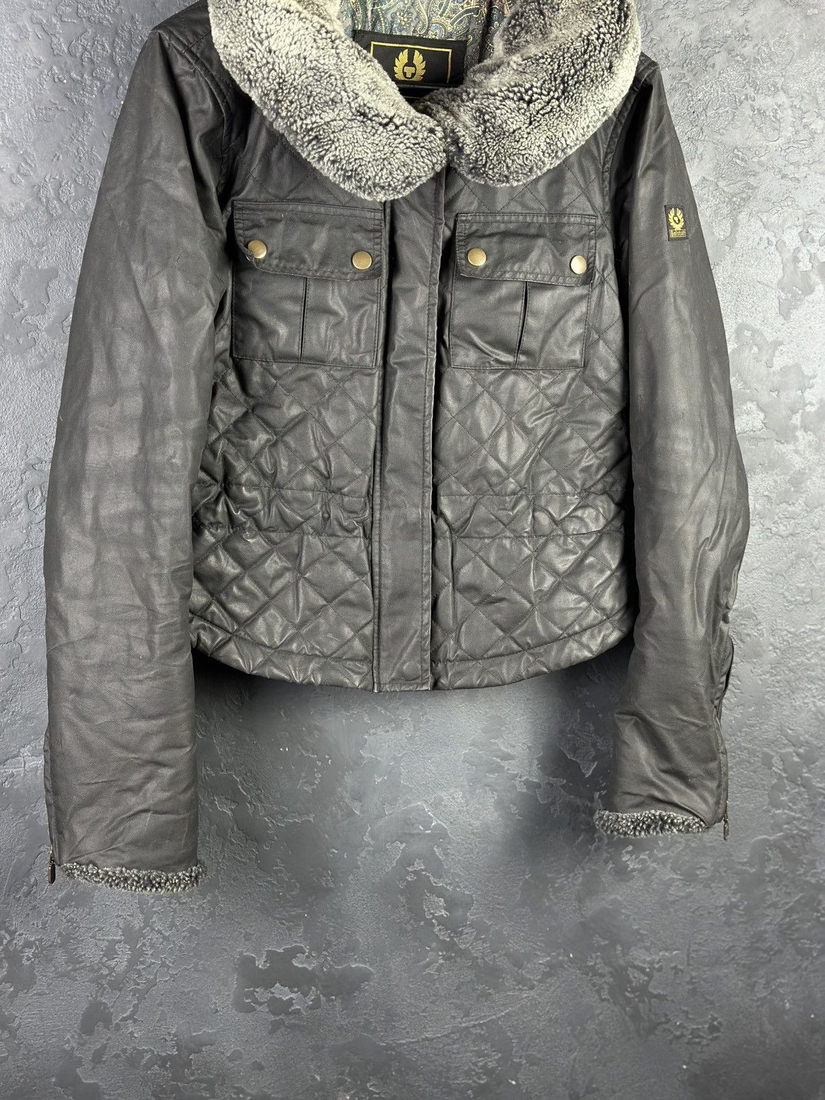 Belstaff Belstaff Gold Label Waxed Jacket With Fur Size M / US 6-8 / IT 42-44 - 3 Thumbnail