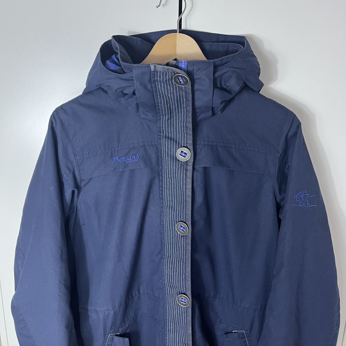 Bergans of Norway Bergans Of Norway Blue Parka Jacket Streetwear Outdoor Size S / US 4 / IT 40 - 2 Thumbnail