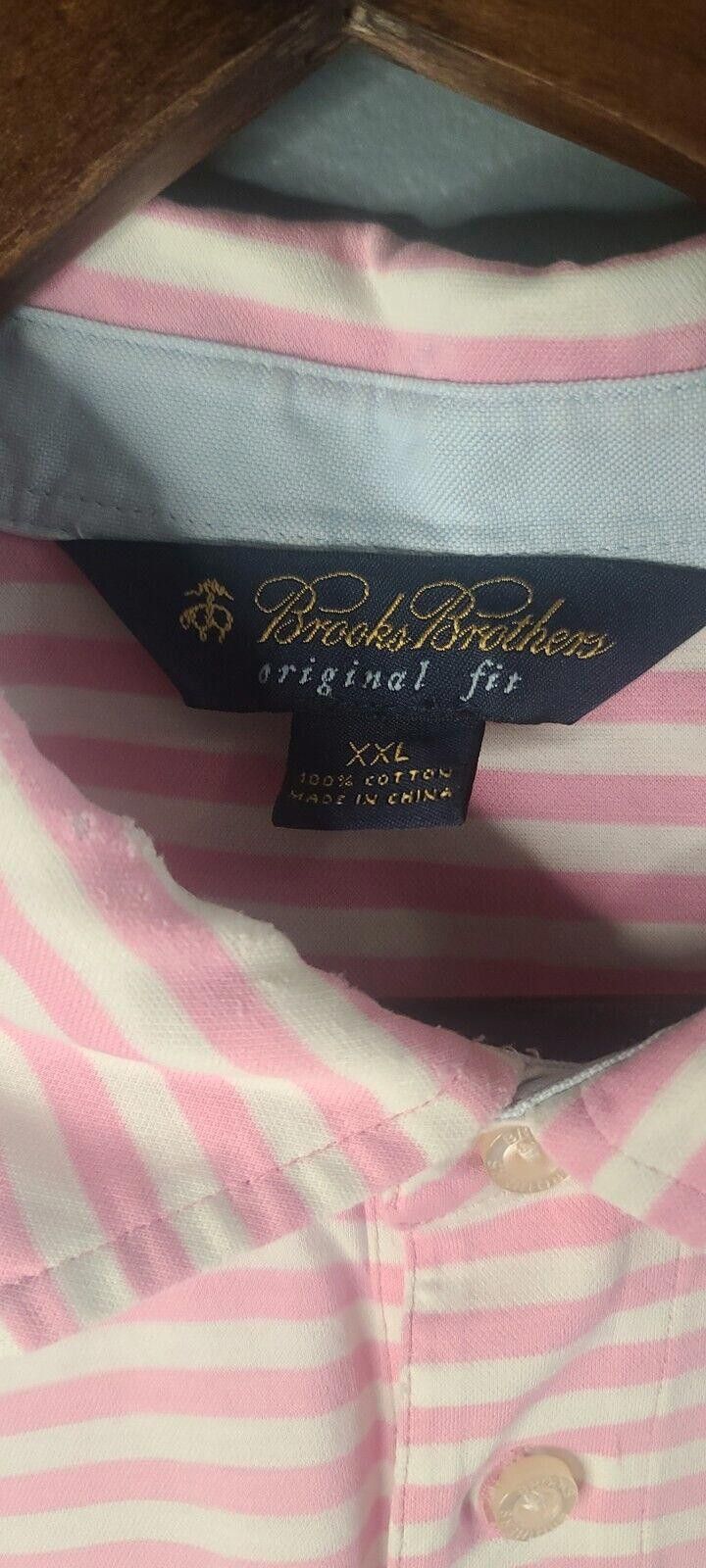 Brooks Brothers Brooks Brothers Polo Shirt Men's 2XL Striped Original Fit Size US XXL / EU 58 / 5 - 4 Thumbnail