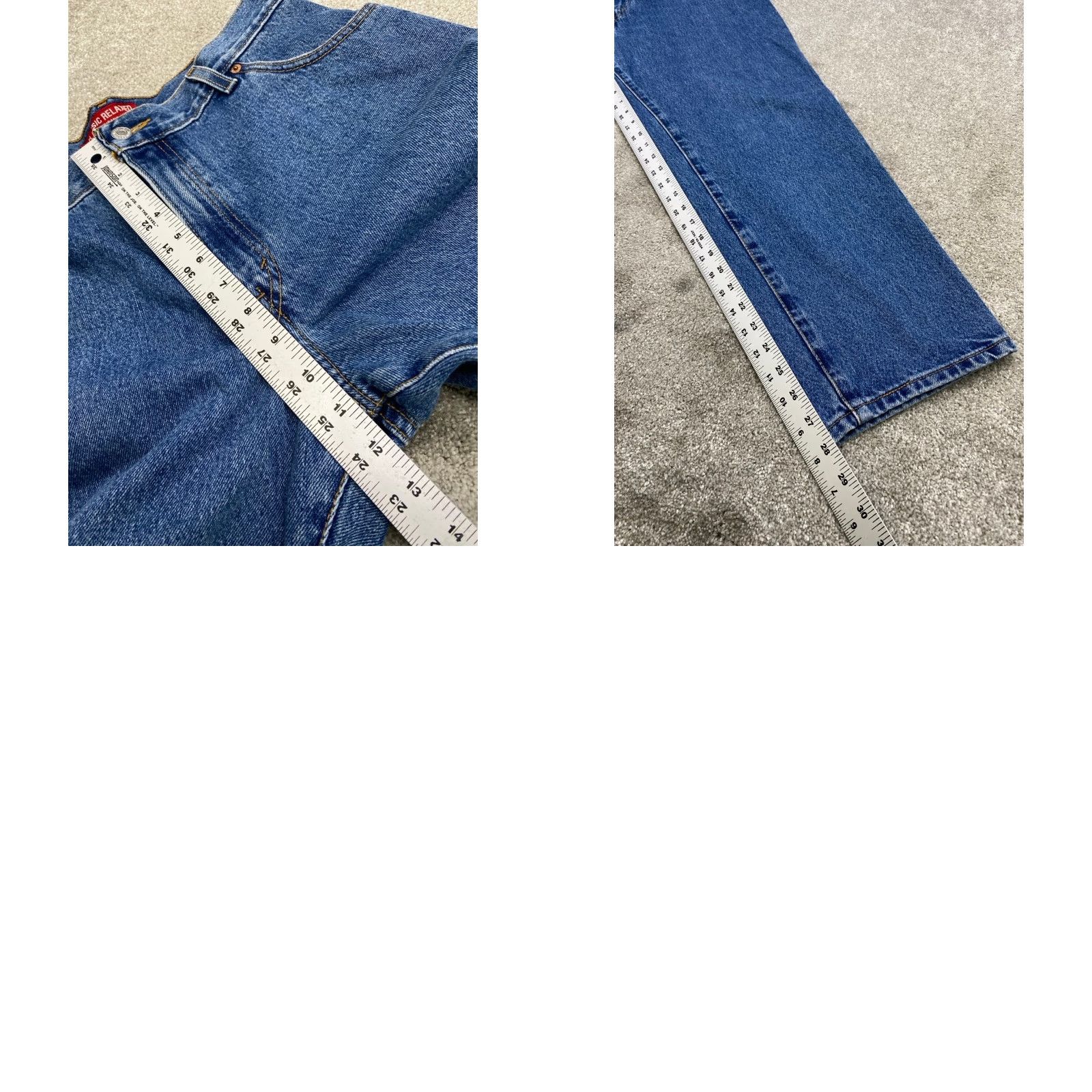 Levi's VINTAGE Levi's 550 Jeans Women's 14 MIS S Blue Denim Classic Relaxed Fit Tapered Levi's 550 Women Jeans 14 MIS S Blue Denim 550 Size 36" / US 14 / IT 50 - 9 Thumbnail