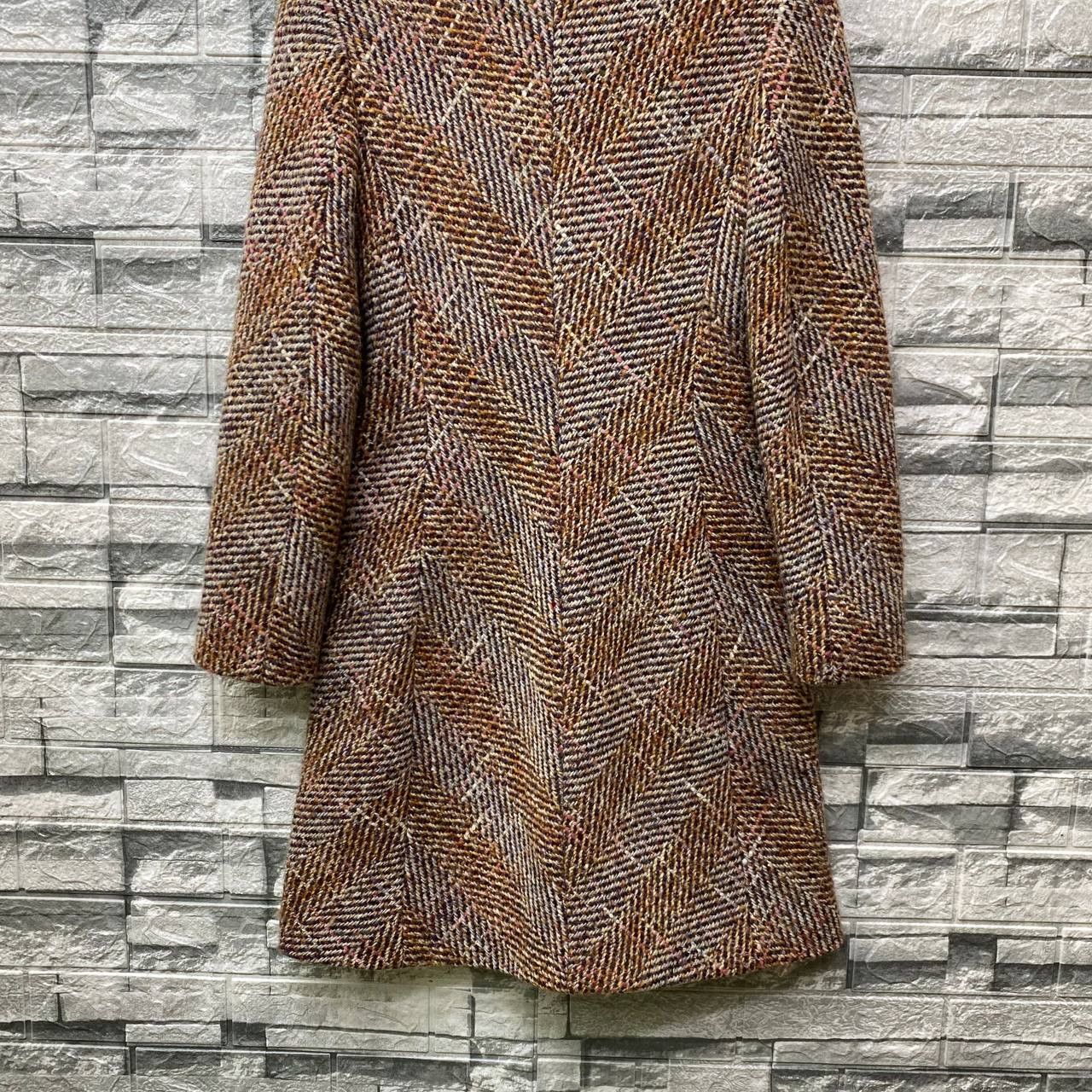 Max Mara MAX MARA TWEED KNITTED LONG COAT Size XS / US 0-2 / IT 36-38 - 8 Thumbnail