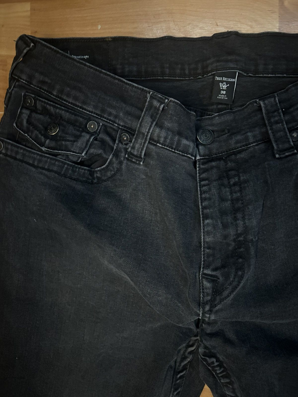 True Religion True religion Ricky relaxed straight jeans Size US 38 / EU 54 - 3 Thumbnail