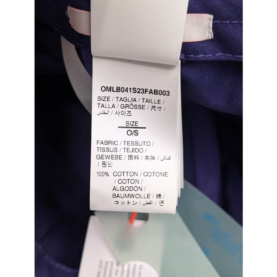 Off-White o1rshd1 Size: OS / Varsity Baseball Hat / Cap Purple/Green Size ONE SIZE - 17 Thumbnail