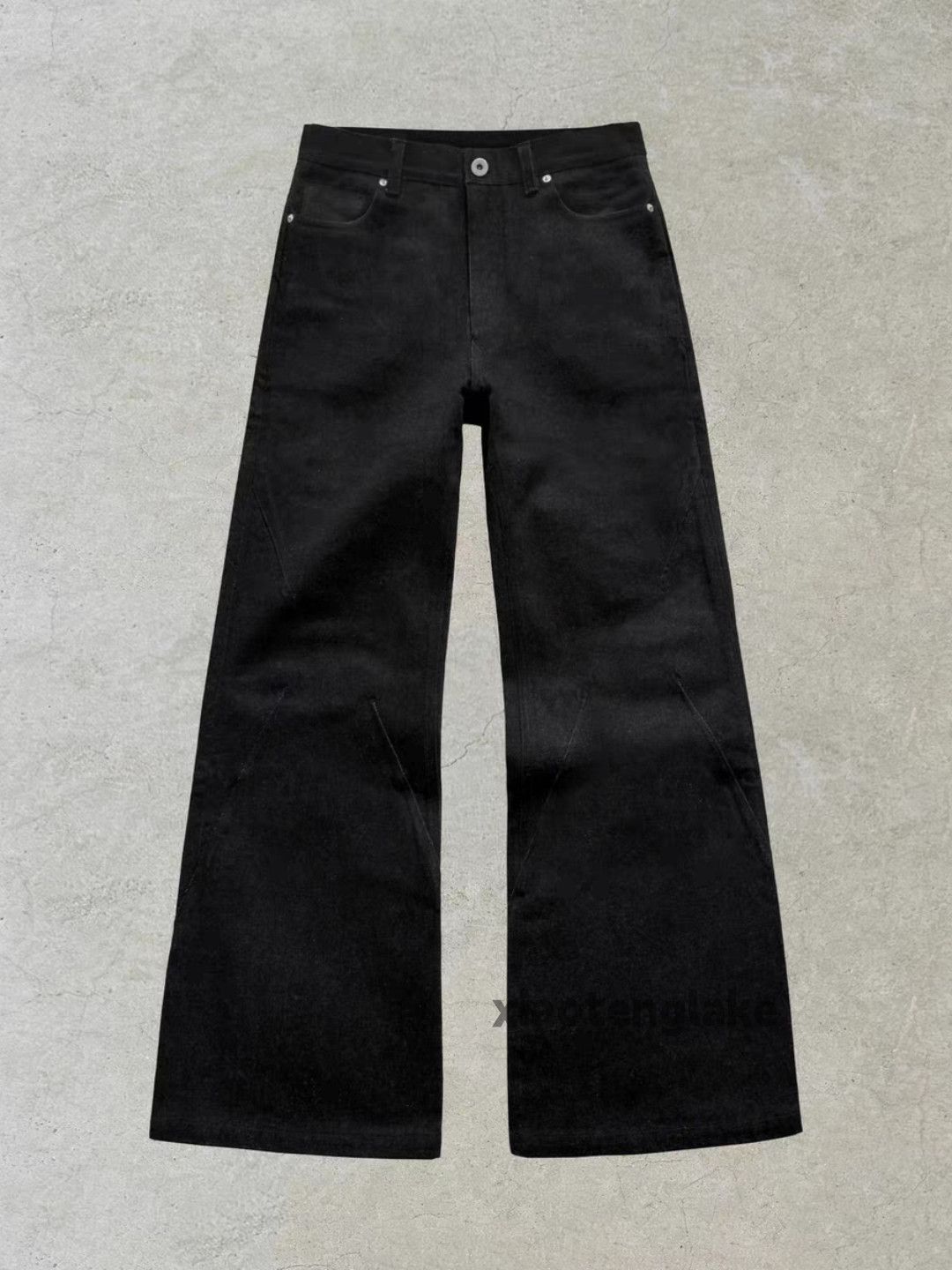Jean zx vintage wide Leg Balenciaga style loose flared jeans Size US 28 / EU 44 - 2 Thumbnail