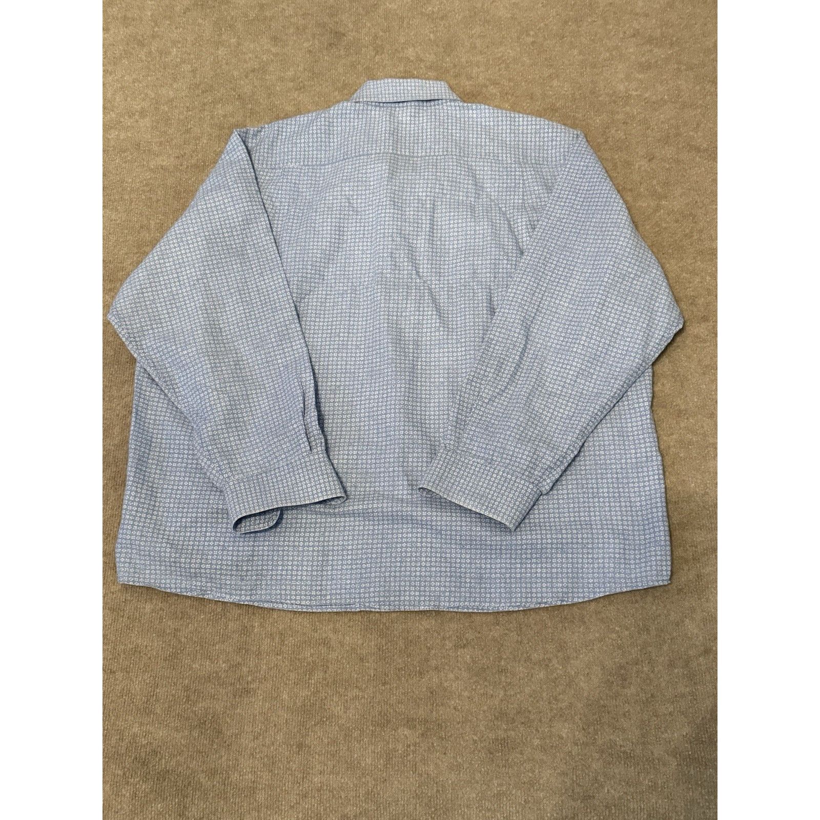 Jos. A. Bank jos a bank Revere Men’s XlShirtTraditionalFitBlueLong Sleeve Size US XL / EU 56 / 4 - 7 Thumbnail