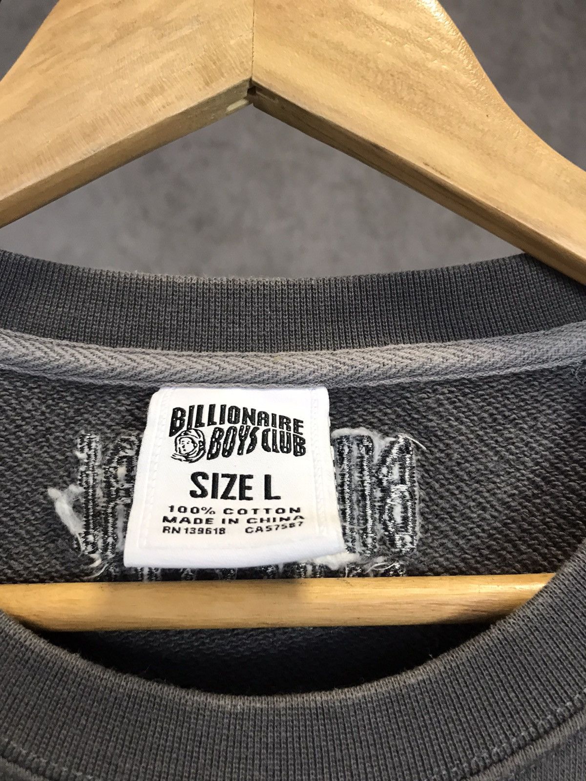 Billionaire Boys Club Billionaire Boys Club big logo sweatshirt Size US L / EU 52-54 / 3 - 4 Thumbnail
