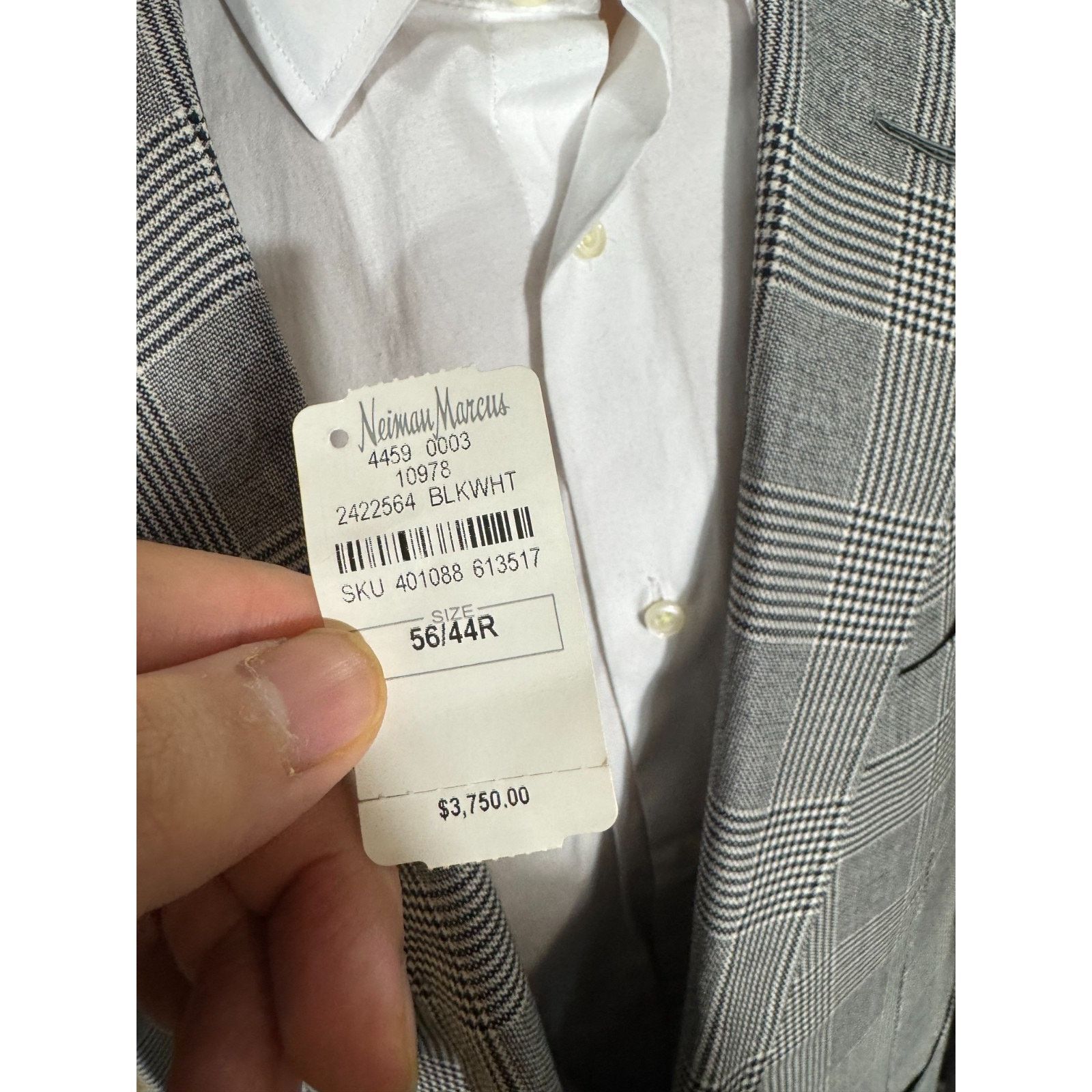 Tom Ford Tom Ford New w Tags PrinceWales Houndstooth Blazer 56 EU 46R Size 46R - 13 Thumbnail