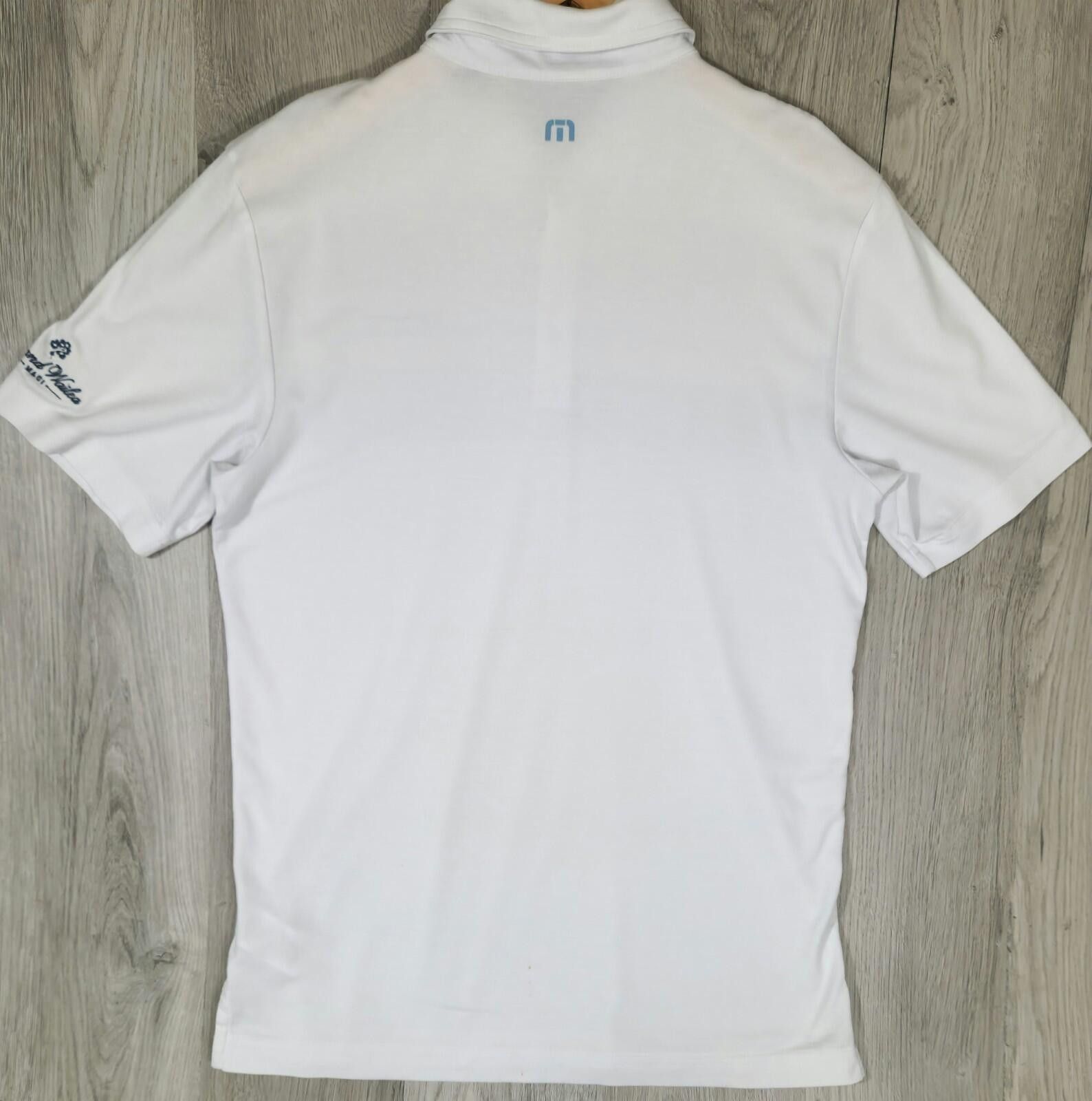 TravisMathew TRAVIS MATHEW Polo Shirt Mens Small Gray Golf Performance #7 Size US S / EU 44-46 / 1 - 6 Thumbnail