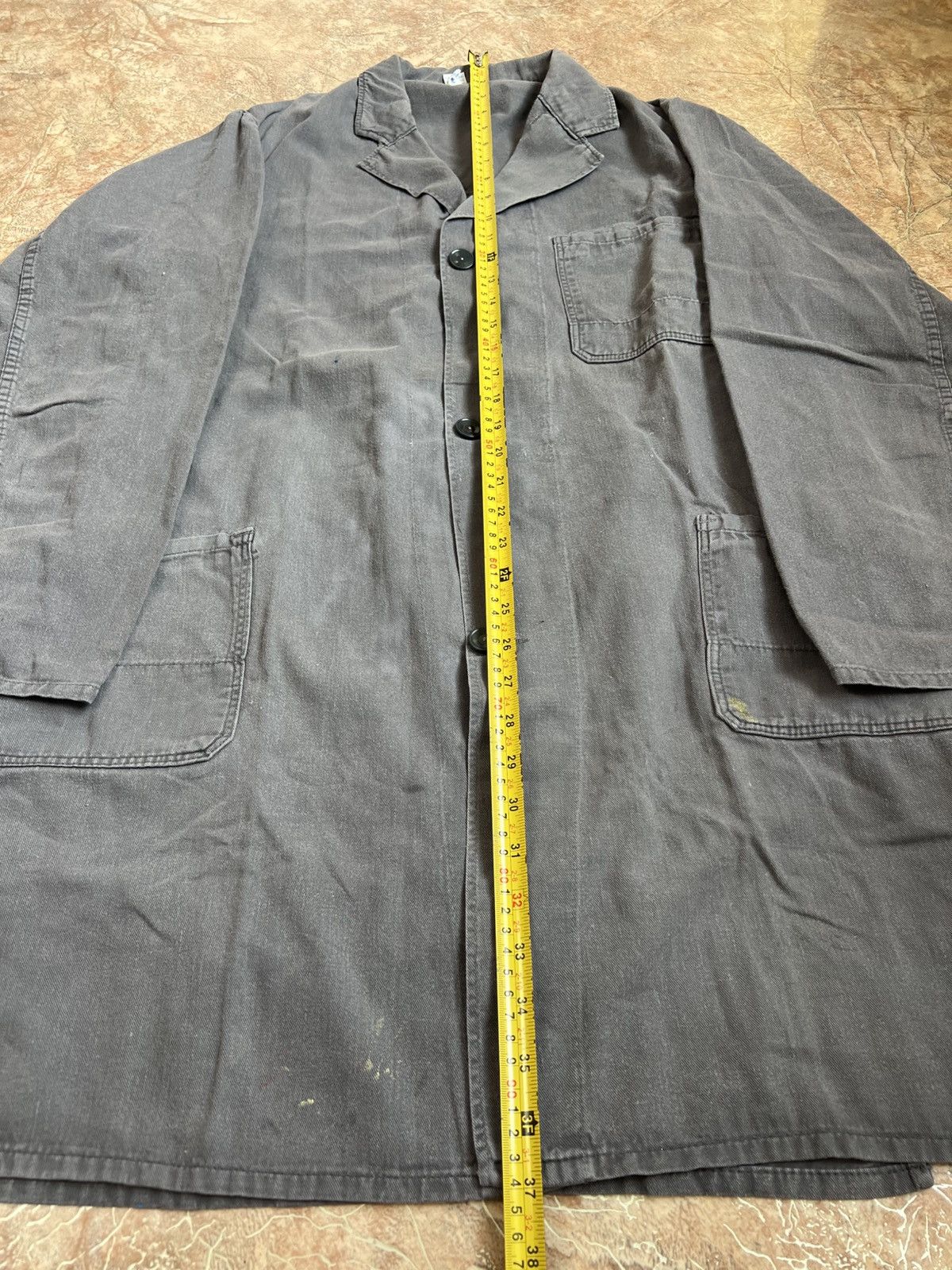 Other Vintage French Germany Workwear Sanfor Faded Chore Jacket Size US M / EU 48-50 / 2 - 13 Thumbnail