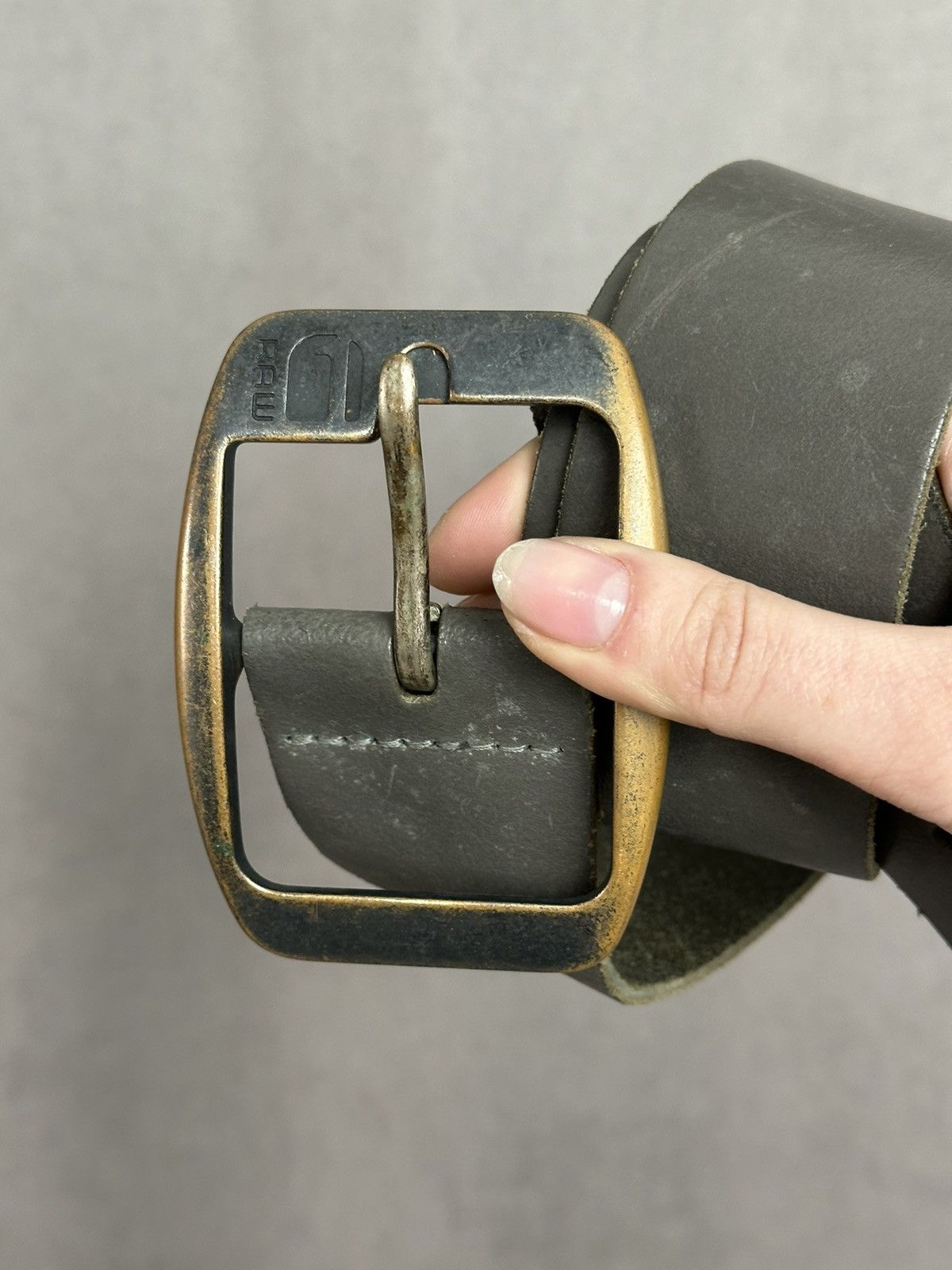 G-Star Vintage B.B Simon Leather Belts Hysteric Glamour Diesel Y2K Size ONE SIZE - 2 Thumbnail