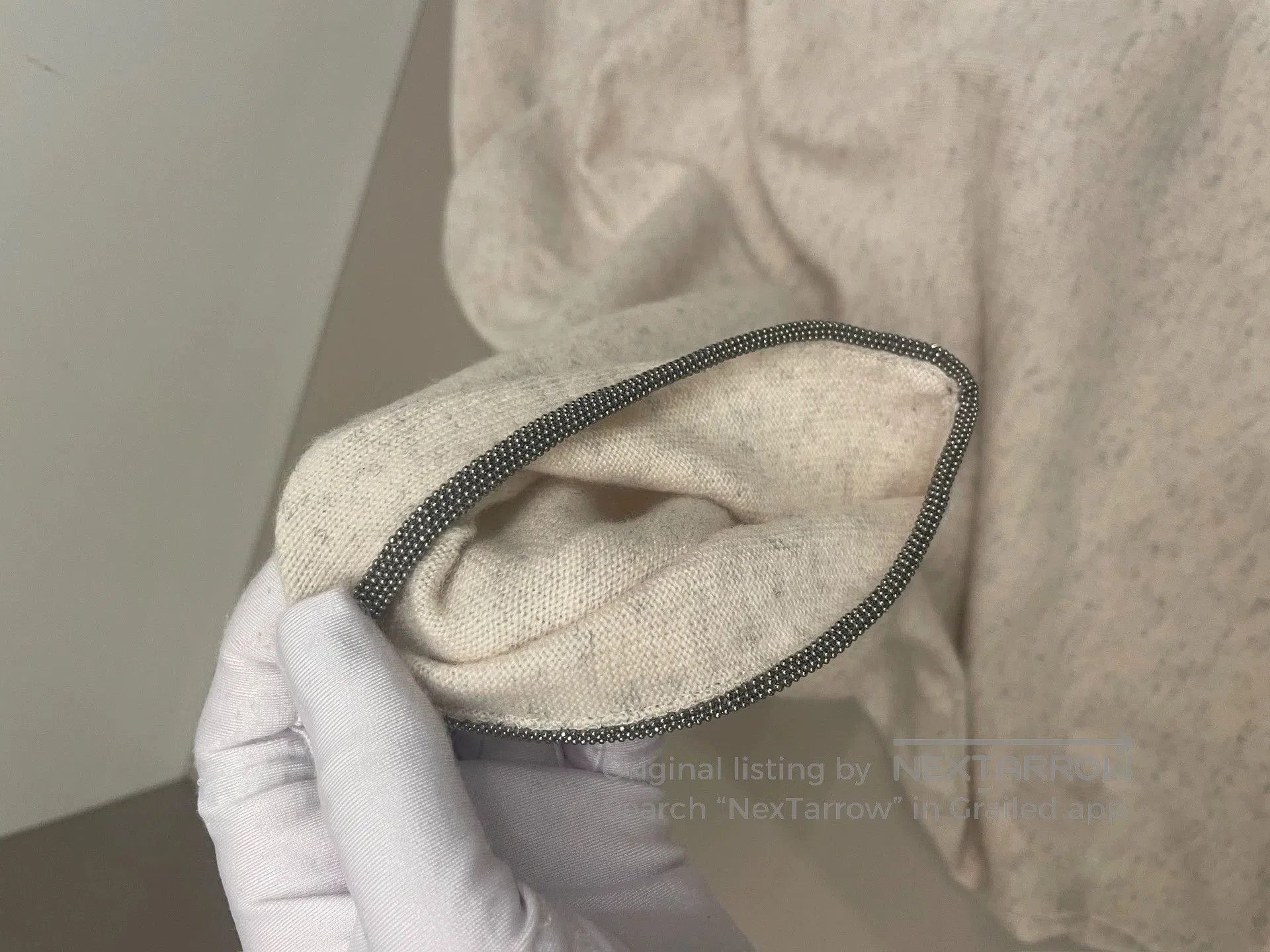Brunello Cucinelli brunello cucinelli cashmere beaded t-shirt. Size US M / EU 48-50 / 2 - 4 Thumbnail