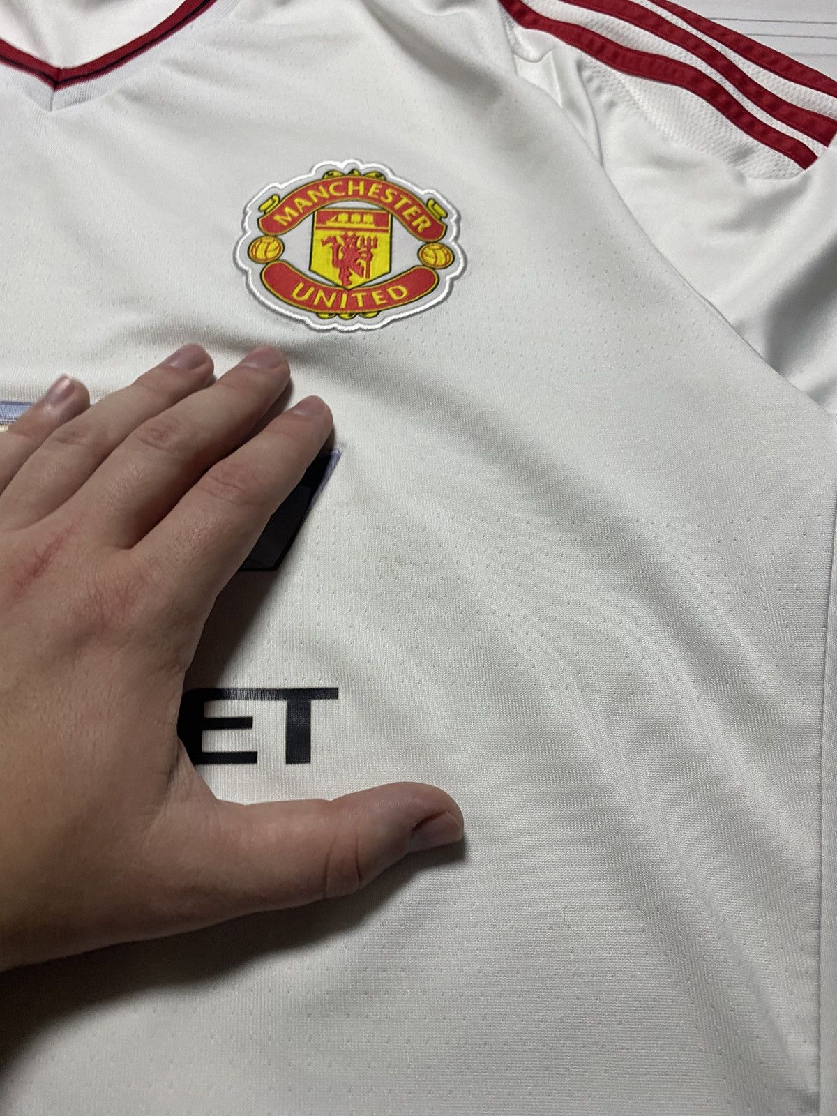 Adidas × Vintage Manchester United 2015/16 Away Football Shirt Jersey Size US XXL / EU 58 / 5 - 6 Thumbnail
