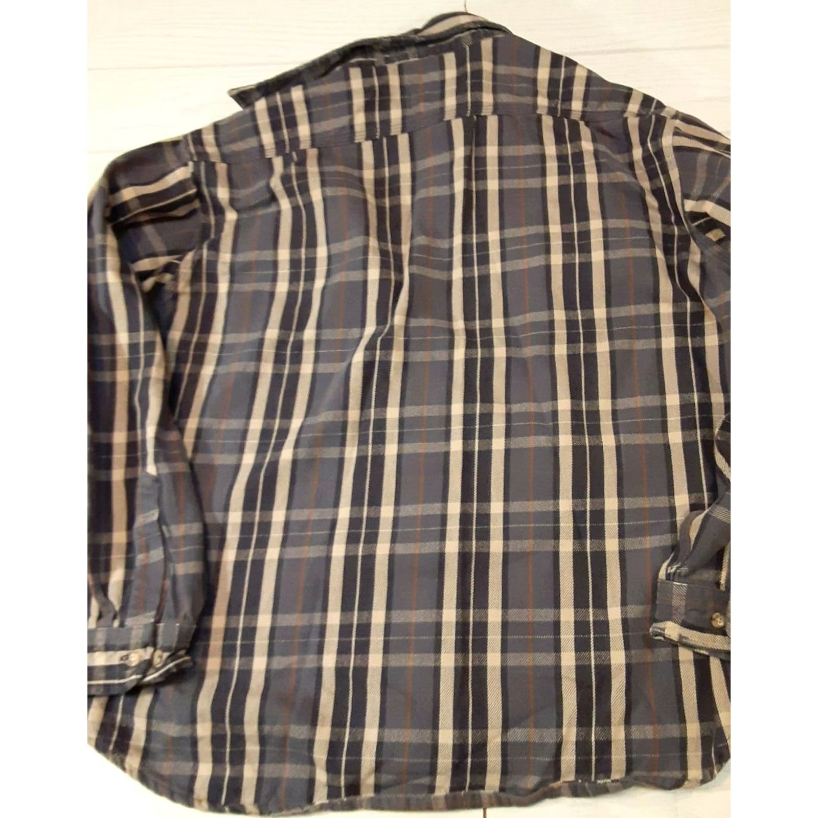 Carhartt VINTAGE Carhartt Rugged Outdoor Wear Flannel Shirt 2XL Blue Plaid USA 90s Mens Size US XXL / EU 58 / 5 - 4 Thumbnail