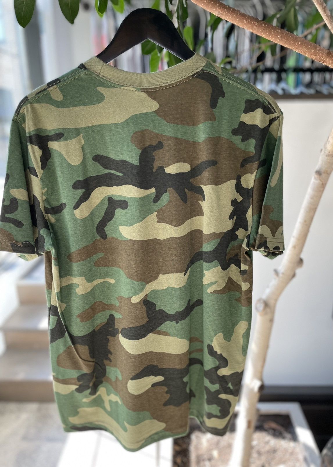 Supreme Playboi Carti Tee Woodland Camo