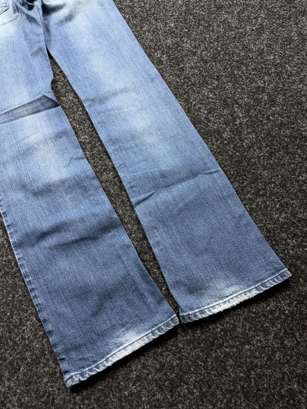 Diesel Luxury Retro 00s Diesel Ronhoir Low Rise Bootcut Jeans Y2K Size 28" / US 6 / IT 42 - 17 Thumbnail