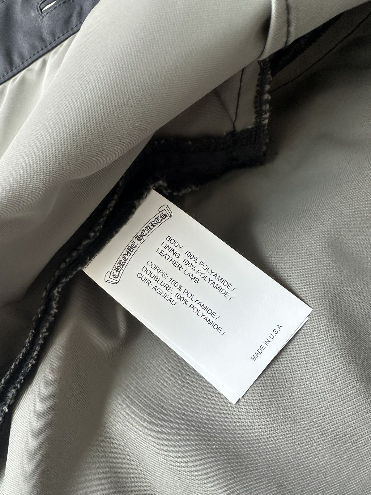 Chrome Hearts Chrome hearts cross patch nylon crop jacket Size XS / US 0-2 / IT 36-38 - 3 Thumbnail