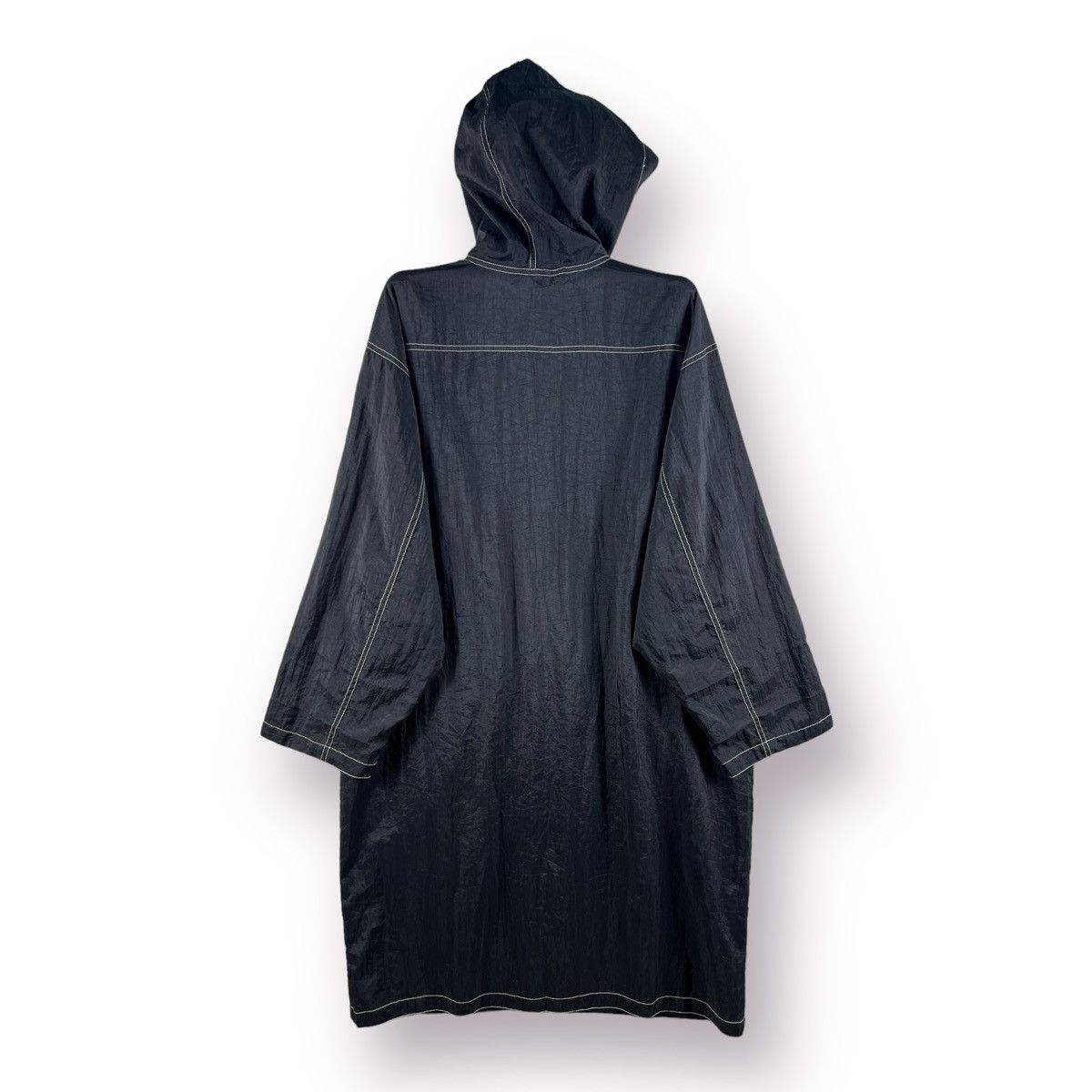 Kangol 🔥 Streetwear 🔥 Kangol black polyester long Rain Coat Size US L / EU 52-54 / 3 - 8 Thumbnail