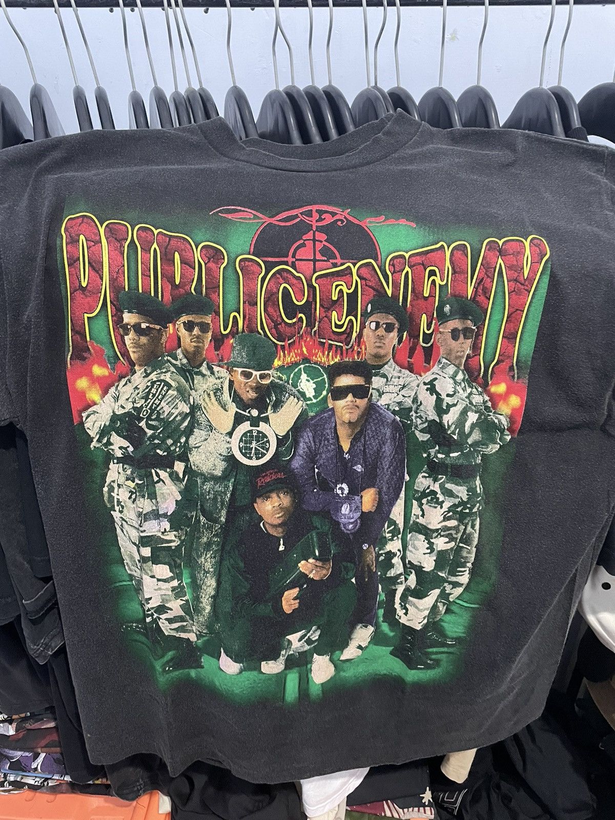 Band Tees × Vintage PUBLIC ENEMY Size US XL / EU 56 / 4 - 2 Thumbnail