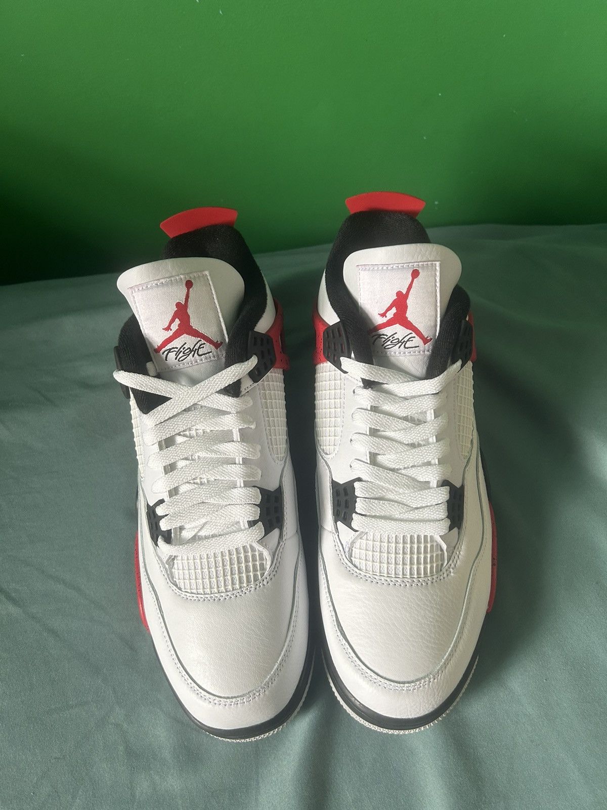 Jordan Brand Nike Air Jordan 4 Red Cement 2023 Size US 10.5 / EU 43-44 - 8 Thumbnail