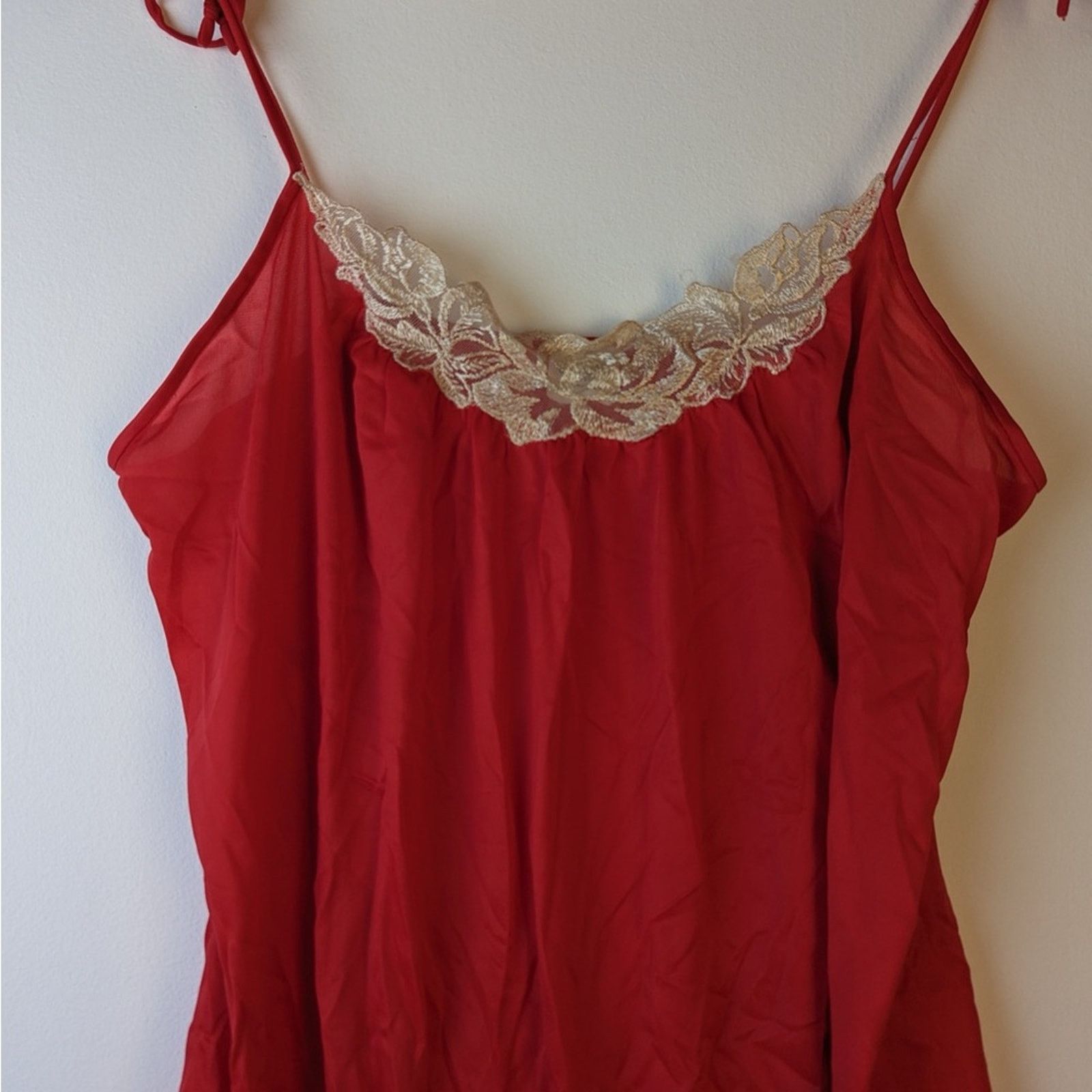 Vintage Vintage 80’s Undercover Wear Babydoll Nightie Size M / US 6-8 / IT 42-44 - 4 Thumbnail