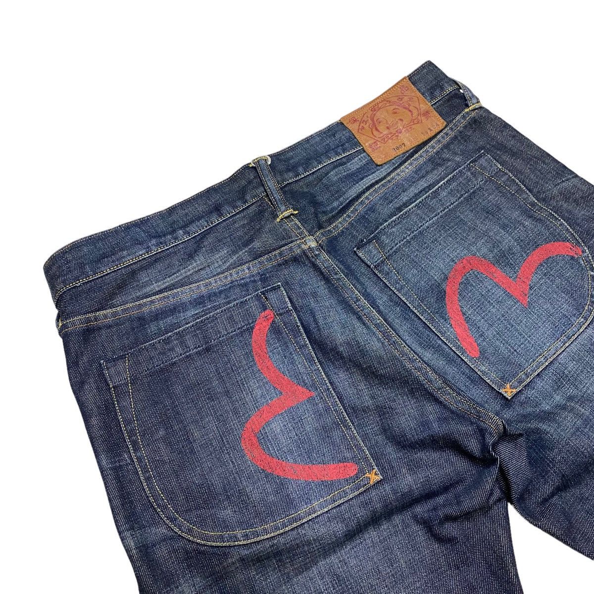 Evisu Evisu Osaka Japan Lot 2007 denim Size US 33 - 7 Thumbnail