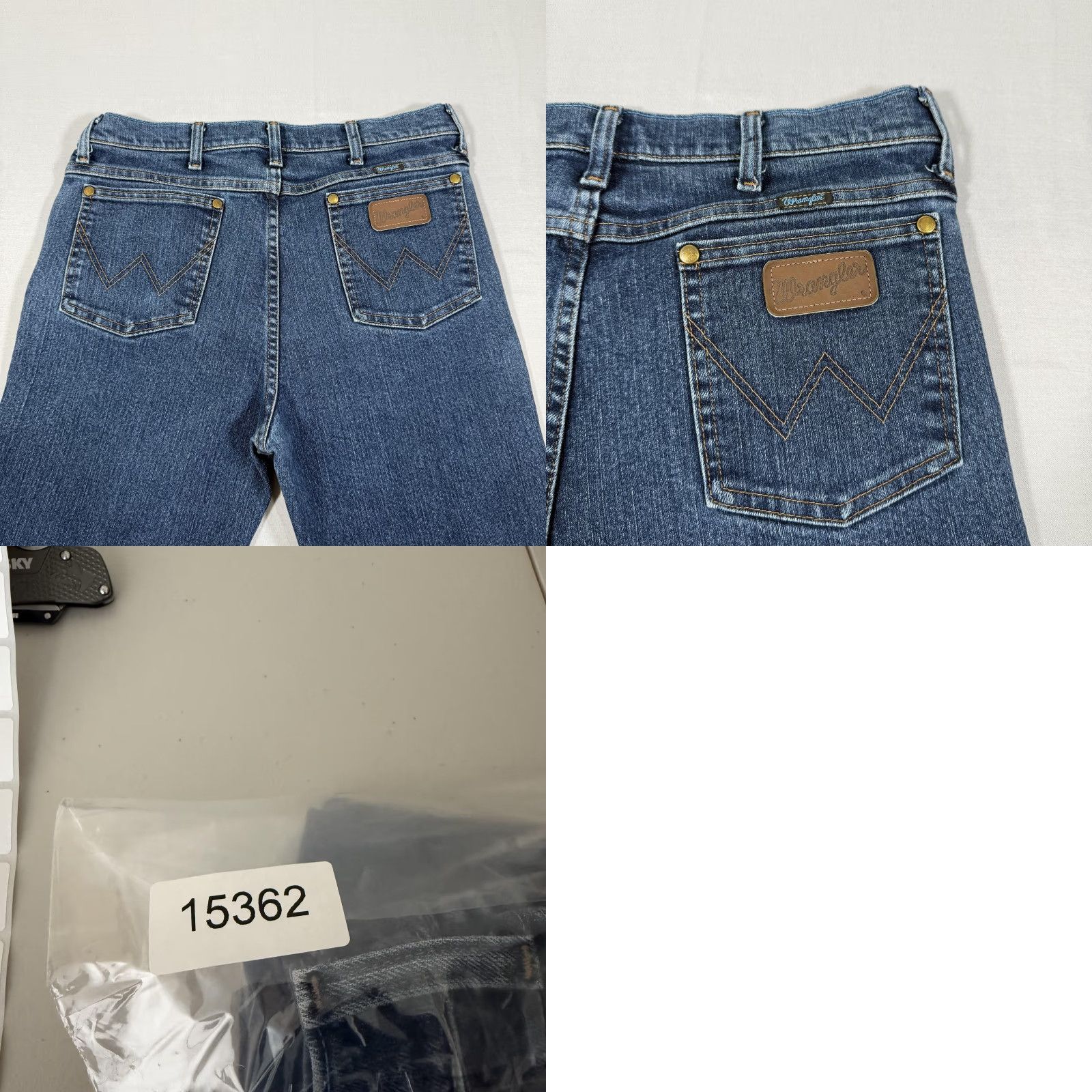 Wrangler Wrangler Jeans Men 32x36 Blue Premium Performance 36 Slim Fit Denim Pants Cowboy Size US 32 / EU 48 - 9 Thumbnail