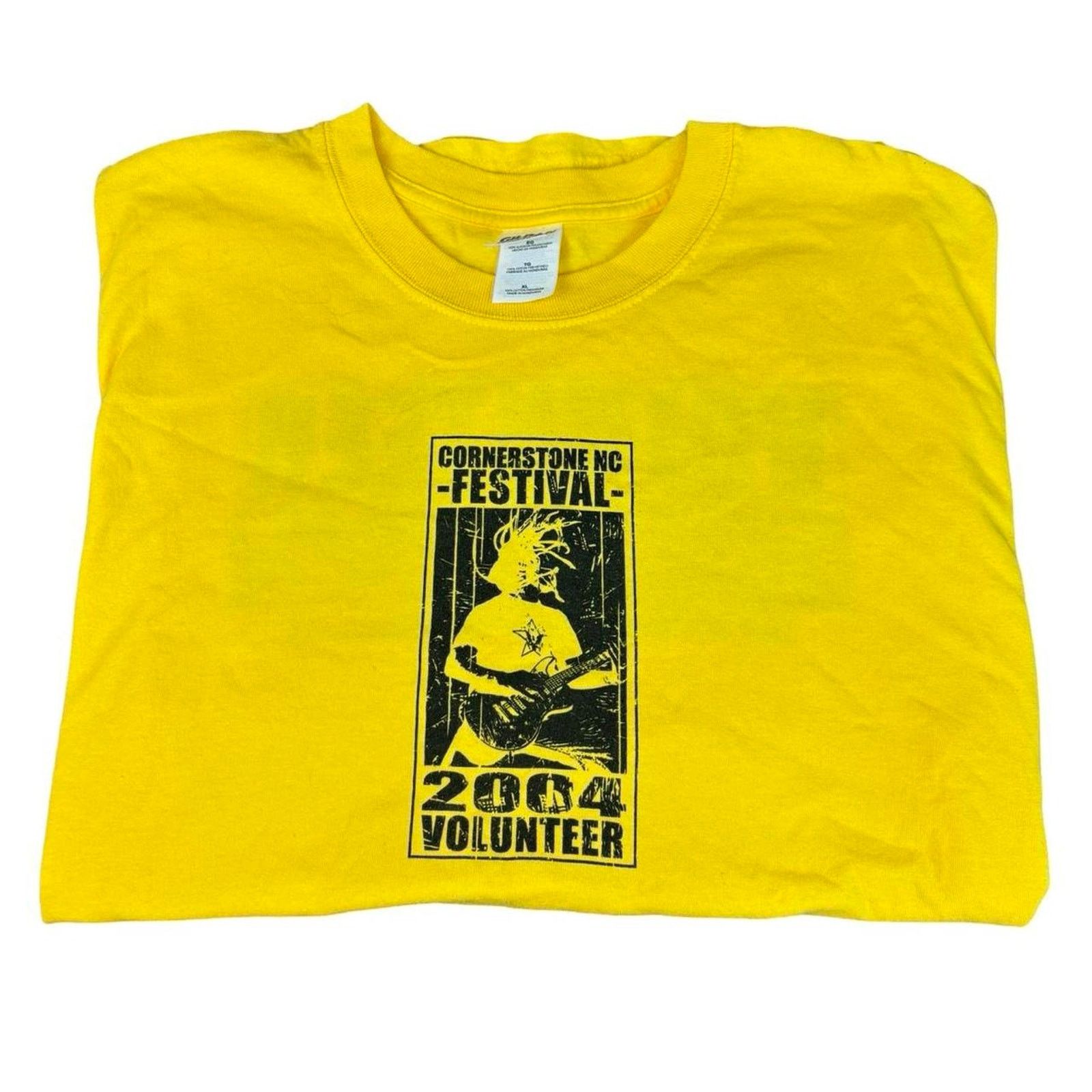 Vintage Y2K Rock Festival Graphic T-shirt Size US XL / EU 56 / 4 - 1 Thumbnail