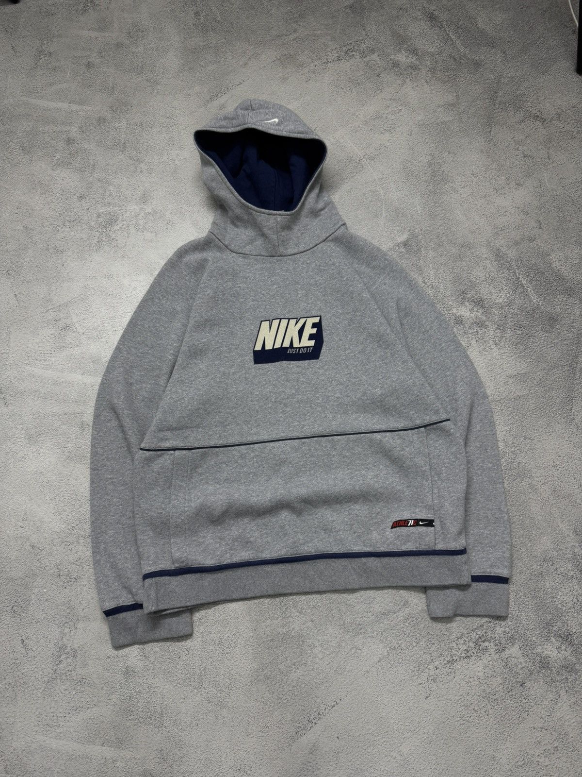 Nike Vintage Y2k Nike Swoosh 🔥 Spell Out Big Logo Hoodie 90’s Size US S / EU 44-46 / 1 - 3 Thumbnail