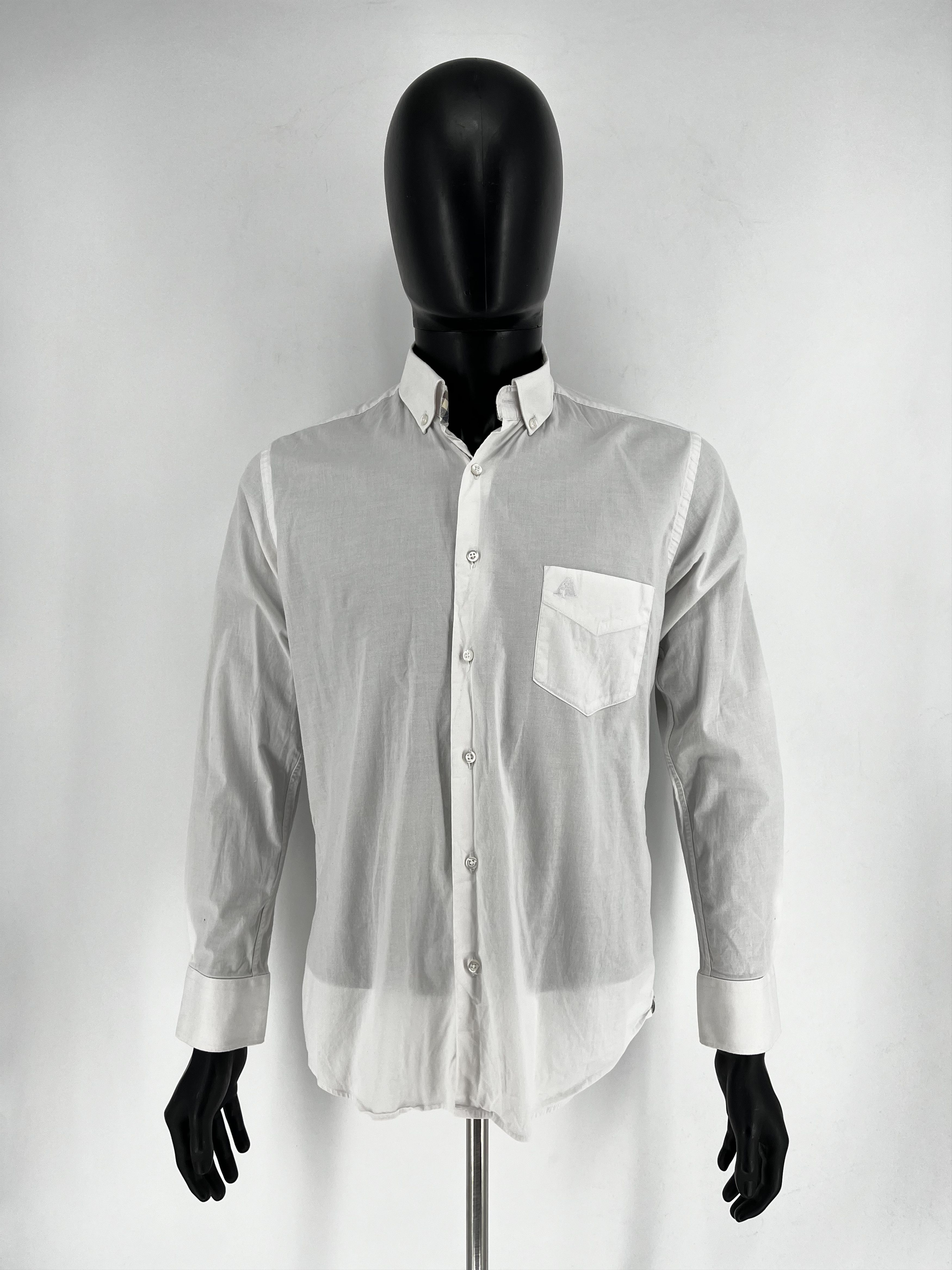 Aquascutum Mens Shirt Long Sleeve Aquascutum Vintage Size XL Size US XS / EU 42 / 0 - 2 Thumbnail