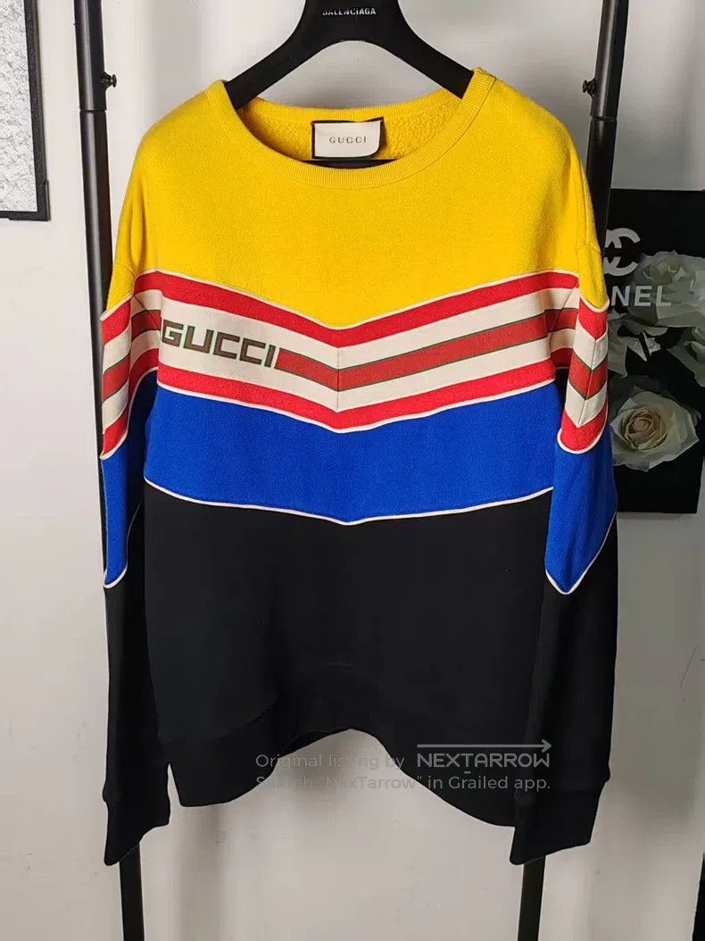 Gucci Gucci Letter logo sweatshirt Size US M / EU 48-50 / 2 - 1 Thumbnail