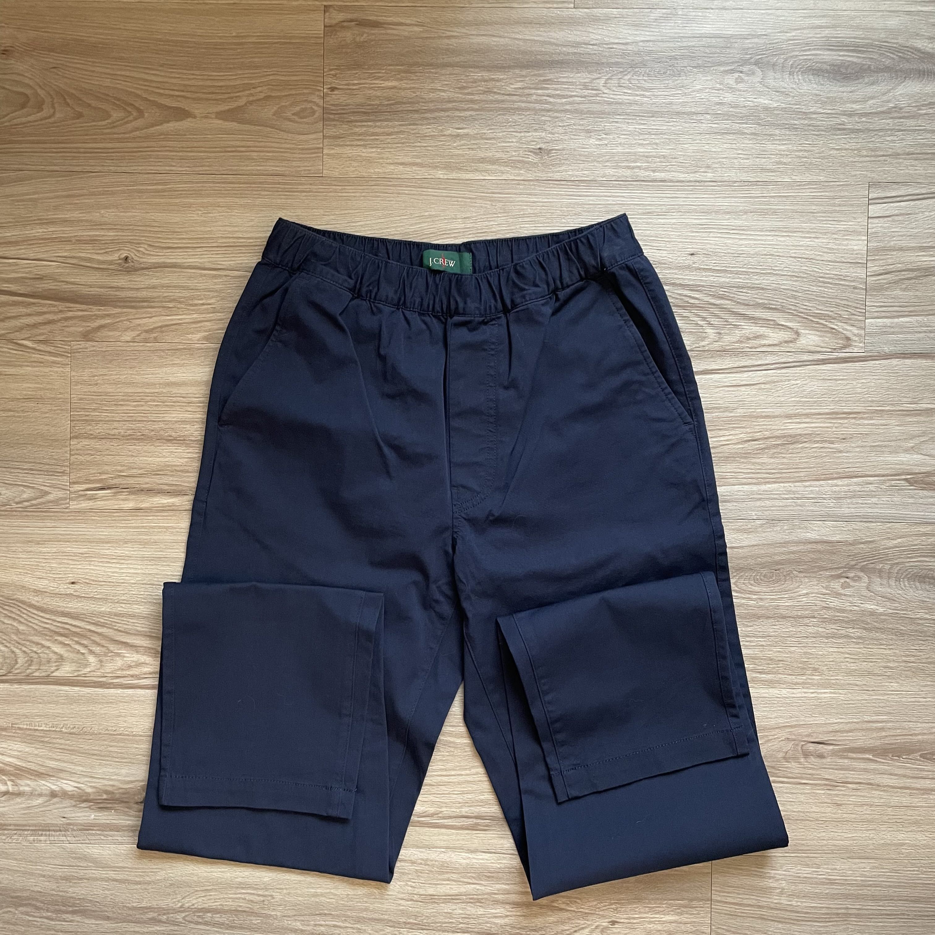 J.Crew J. Crew Navy Drawstring Pants Size US 28 / EU 44 - 2 Thumbnail