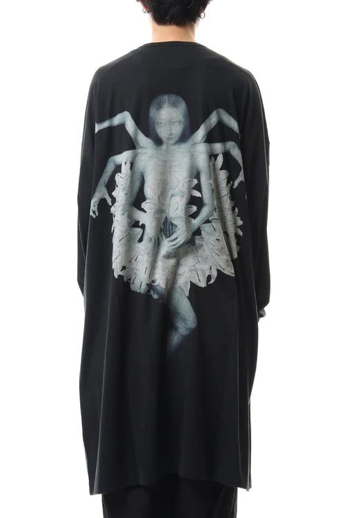 Yohji Yamamoto Yohji Yamamoto Suzume Uchida "Lily Ashura" Long T-Shirt Size US L / EU 52-54 / 3 - 1 Thumbnail