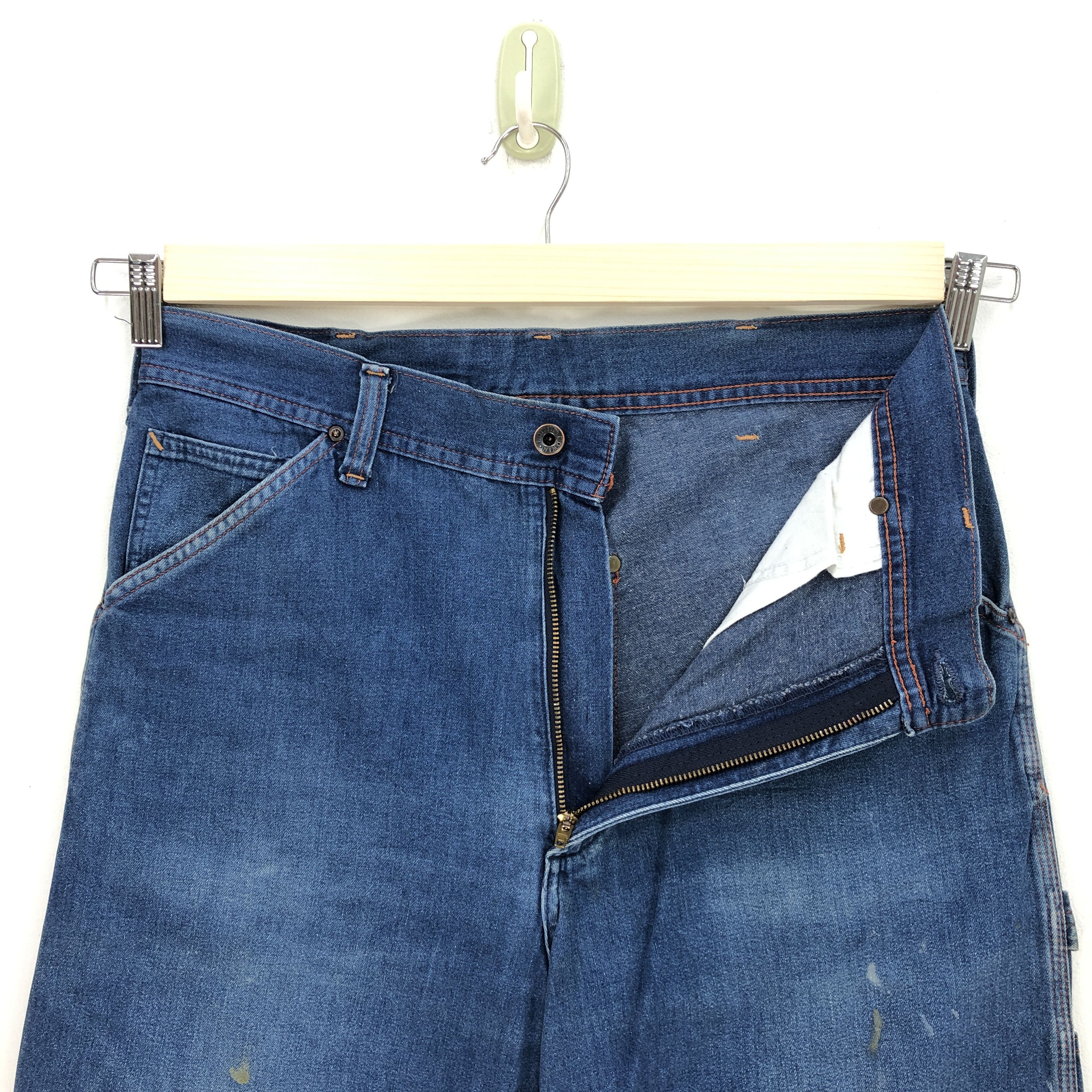 Edwin Vintage Edwin Lot 4055 Carpenter Workers Baggy Jeans Denim Size US 32 / EU 48 - 6 Thumbnail