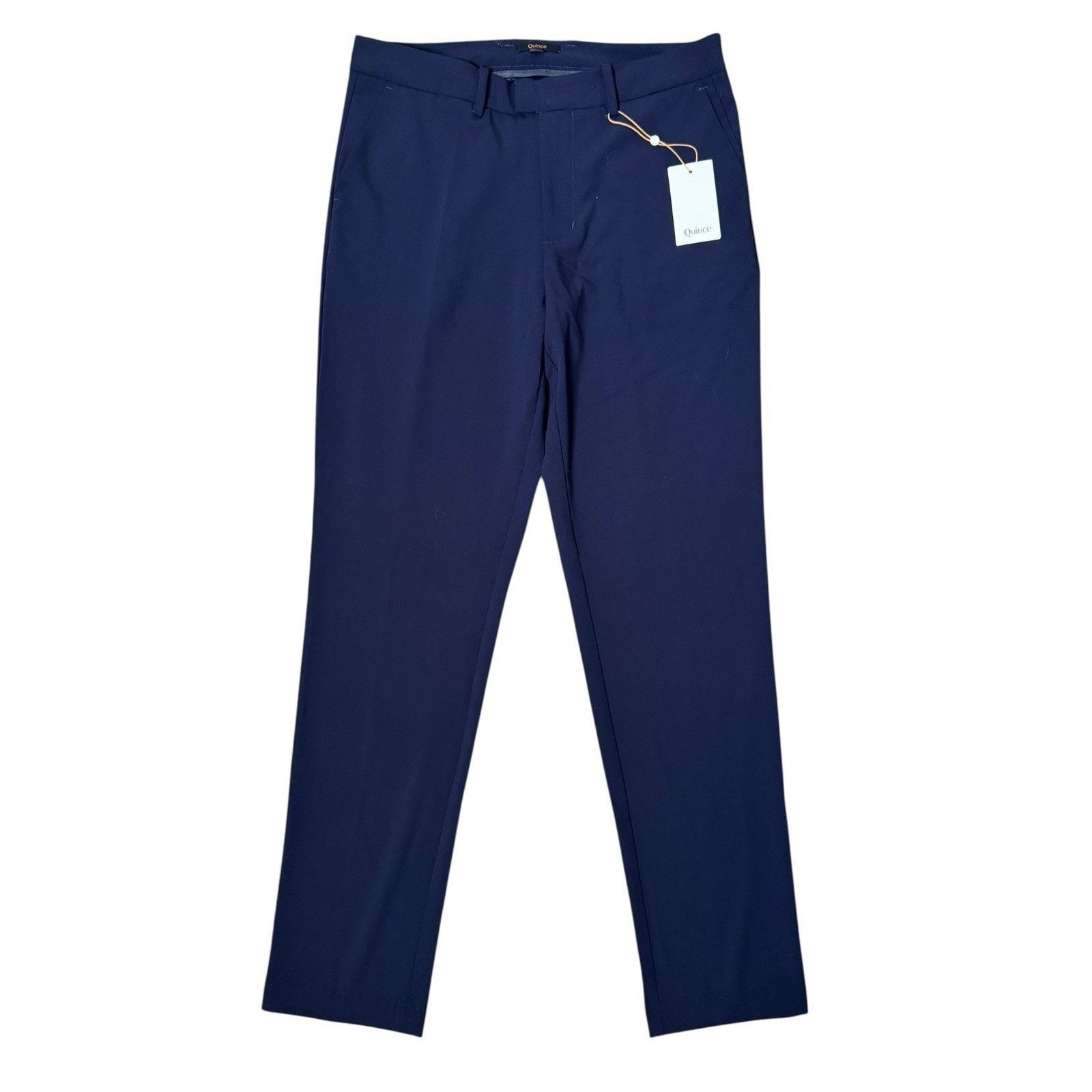 Quince Quince NEW Performance Stretch Dress Pants Slim Fit Navy Size US 32 / EU 48 - 1 Thumbnail