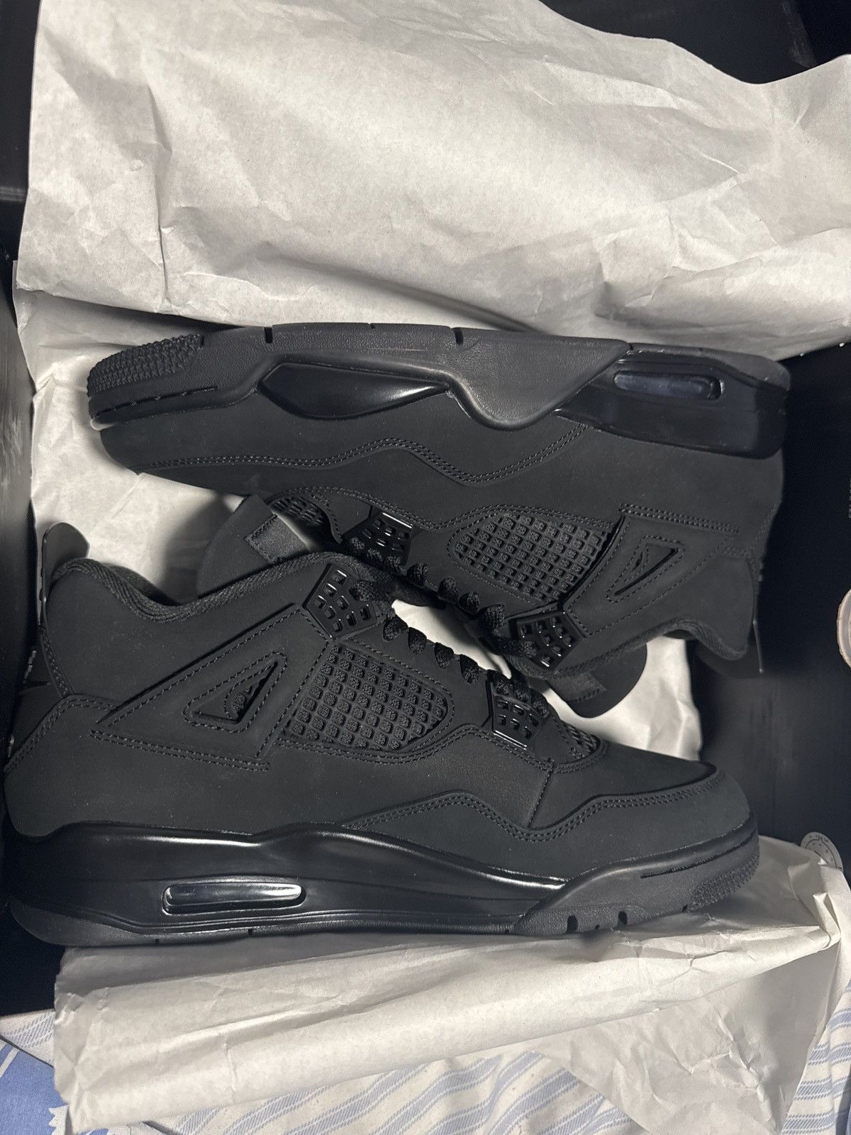 Jordan Brand Jordan 4 black cats Size US 11 / EU 44 - 2 Thumbnail