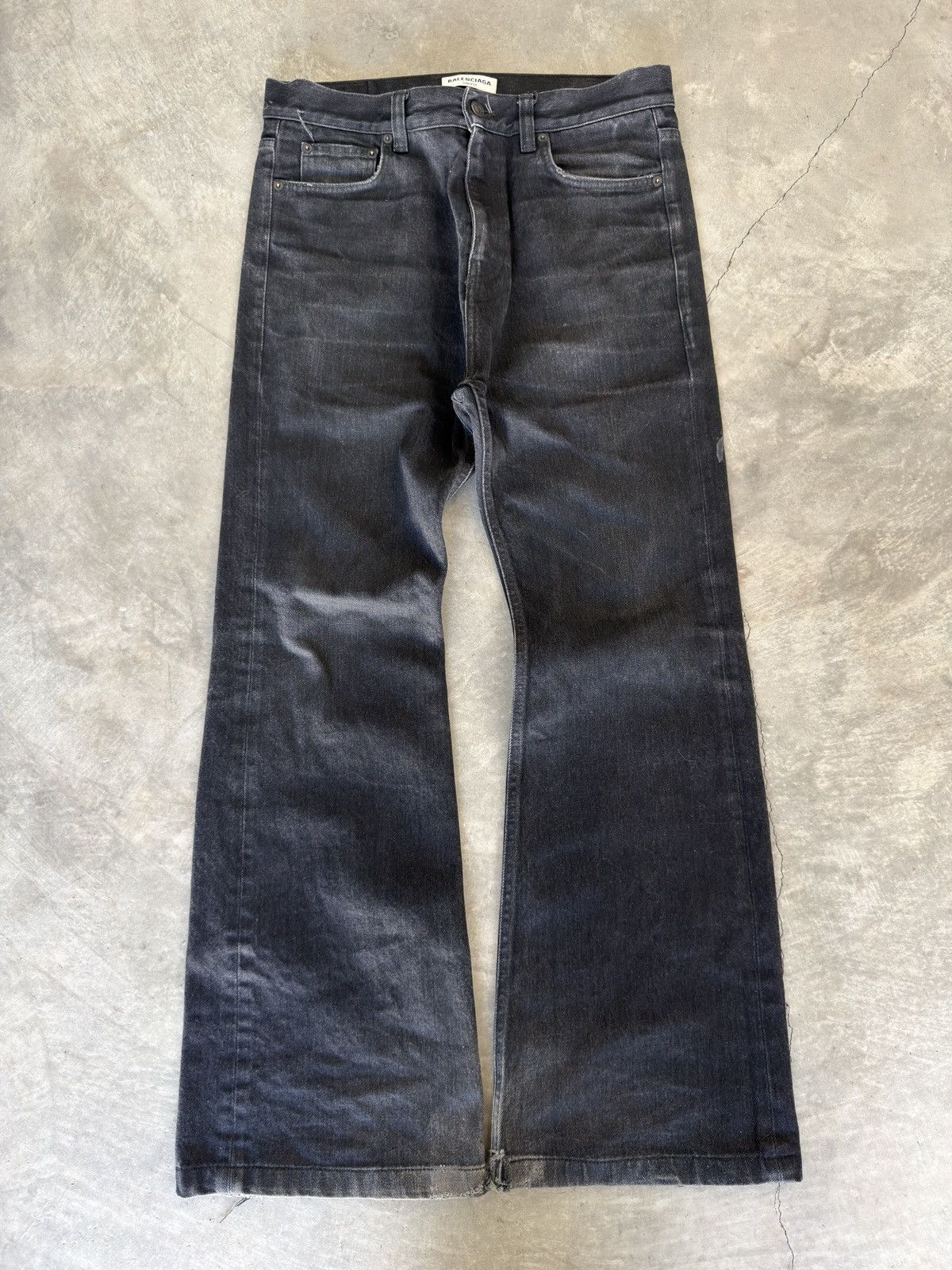 Balenciaga Balenciaga black lost tape denim Size US 34 / EU 50 - 1 Thumbnail