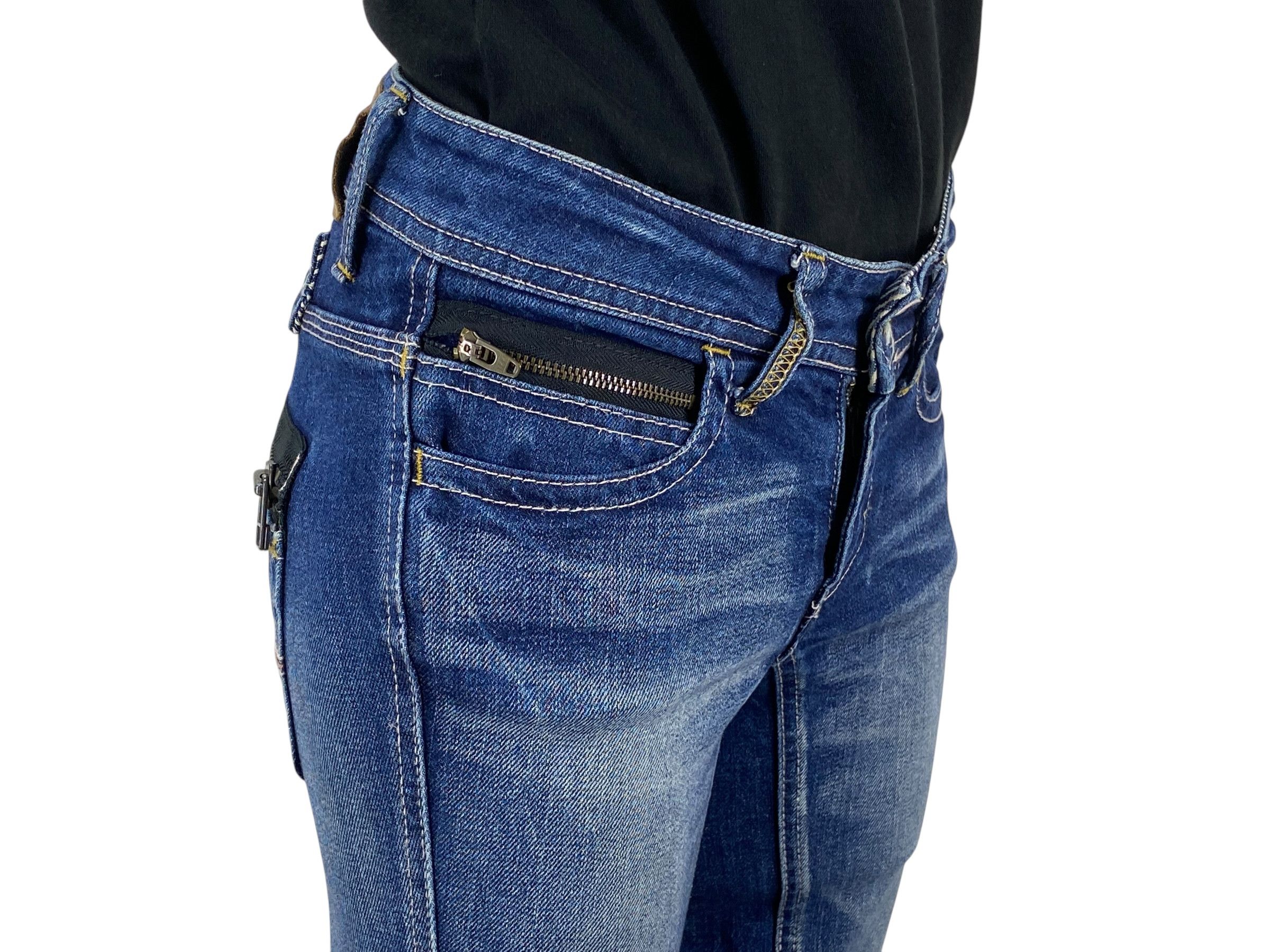 Japanese Brand Betty Smith Carpenter Pants Buckle Back Denim –Made in Japan Size 24" / US 00 / IT 34 - 6 Thumbnail