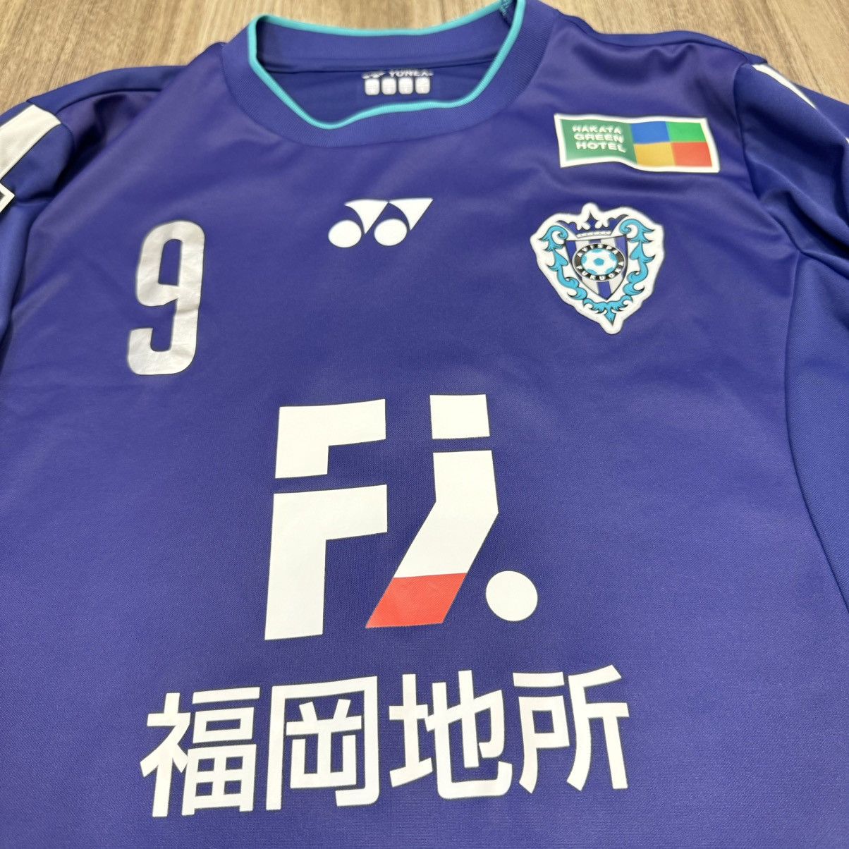 Japanese Brand Fukuoka Avispa 2018 home shirt #9 Tulio de melo Size US S / EU 44-46 / 1 - 3 Thumbnail