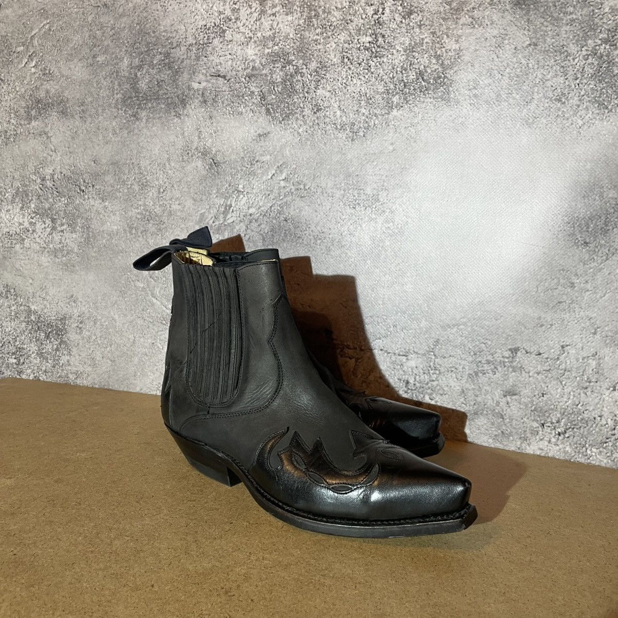 Sancho Boots Vintage Sancho Abarca Cowboy Boots Leather Size 38 Size US 6.5 / EU 39-40 - 2 Thumbnail