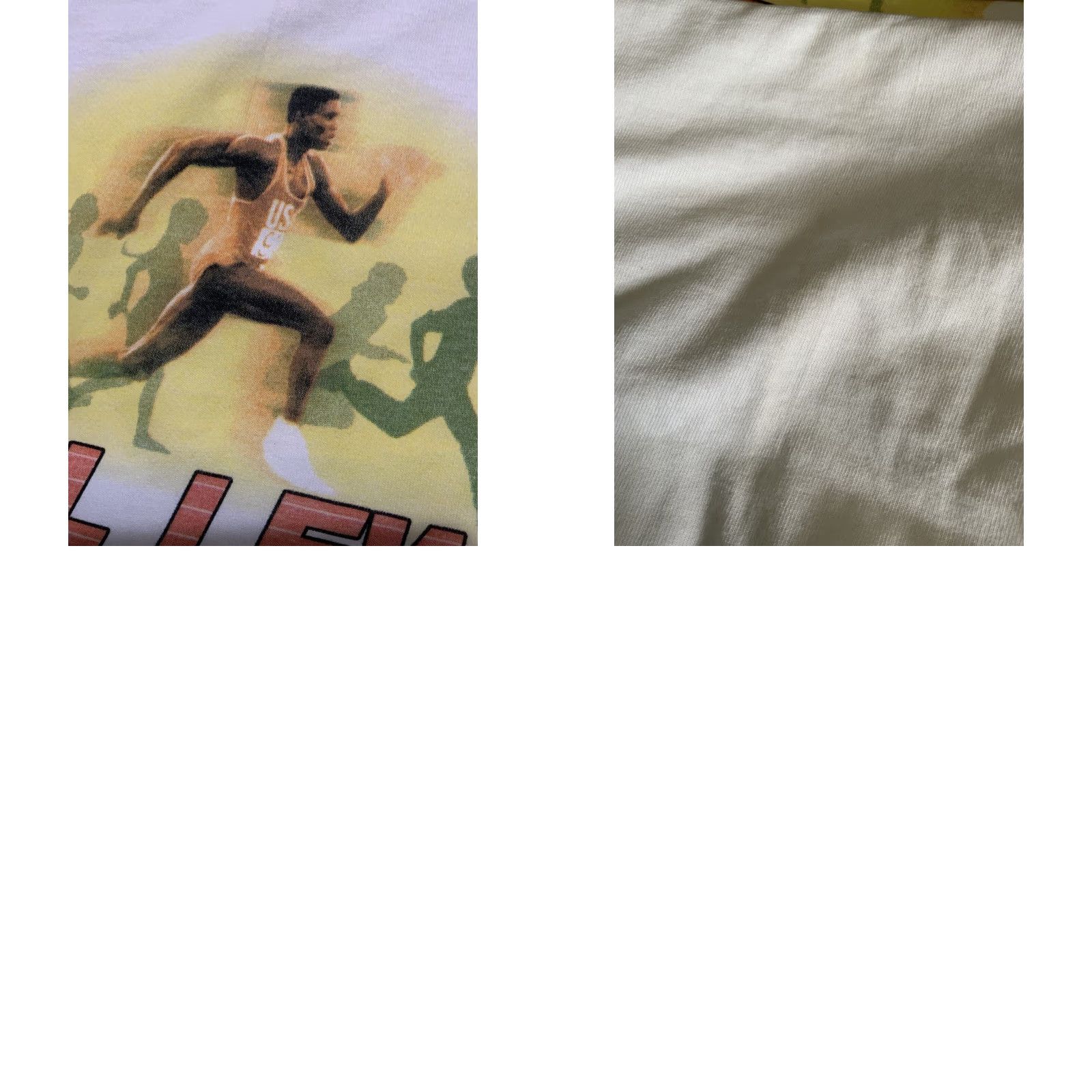 Fruit Of The Loom VINTAGE Carl Lewis International Track & Field Camp Festival Graphic T-Shirt 2XL Mens White Fruit of the Loom shirts? Size US XXL / EU 58 / 5 - 8 Thumbnail